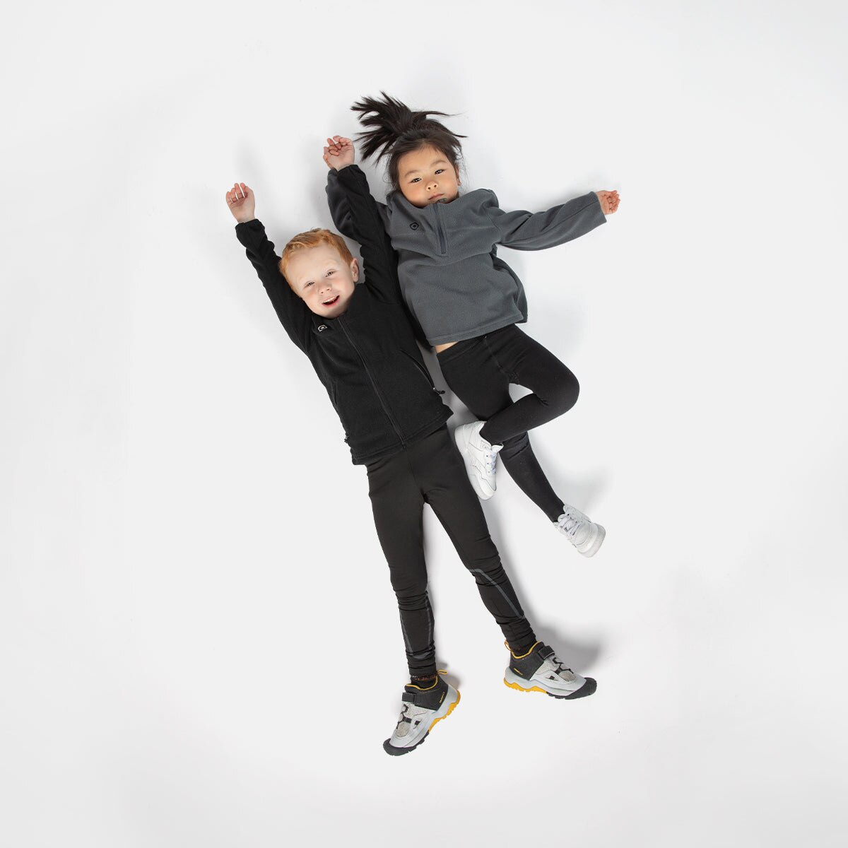 Forro Polar Infantil Padru K Izas Preto-6