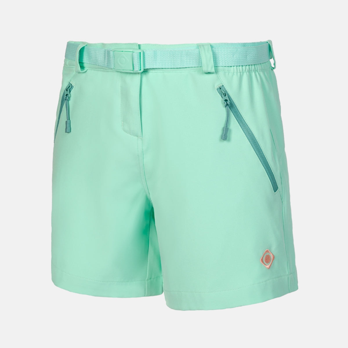 Calções de Trekking/senderismo Rillo W Izas Verde-menta-1