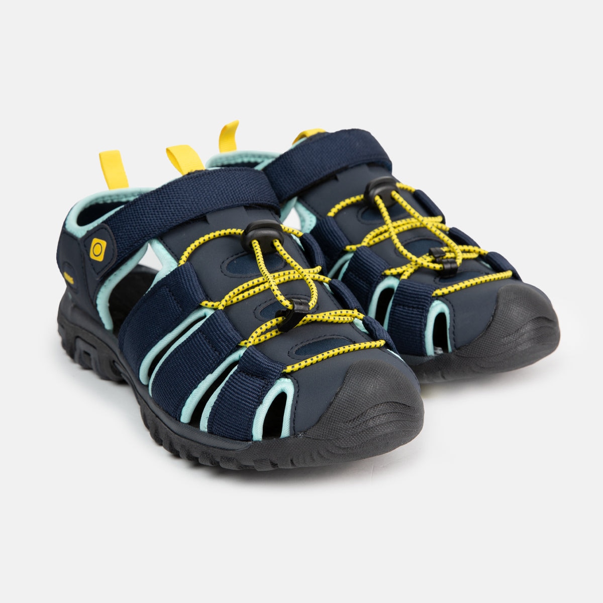 Sandálias Trekking e Senderismo Infantil Frosty Ii Kids Izas Amarelo-5