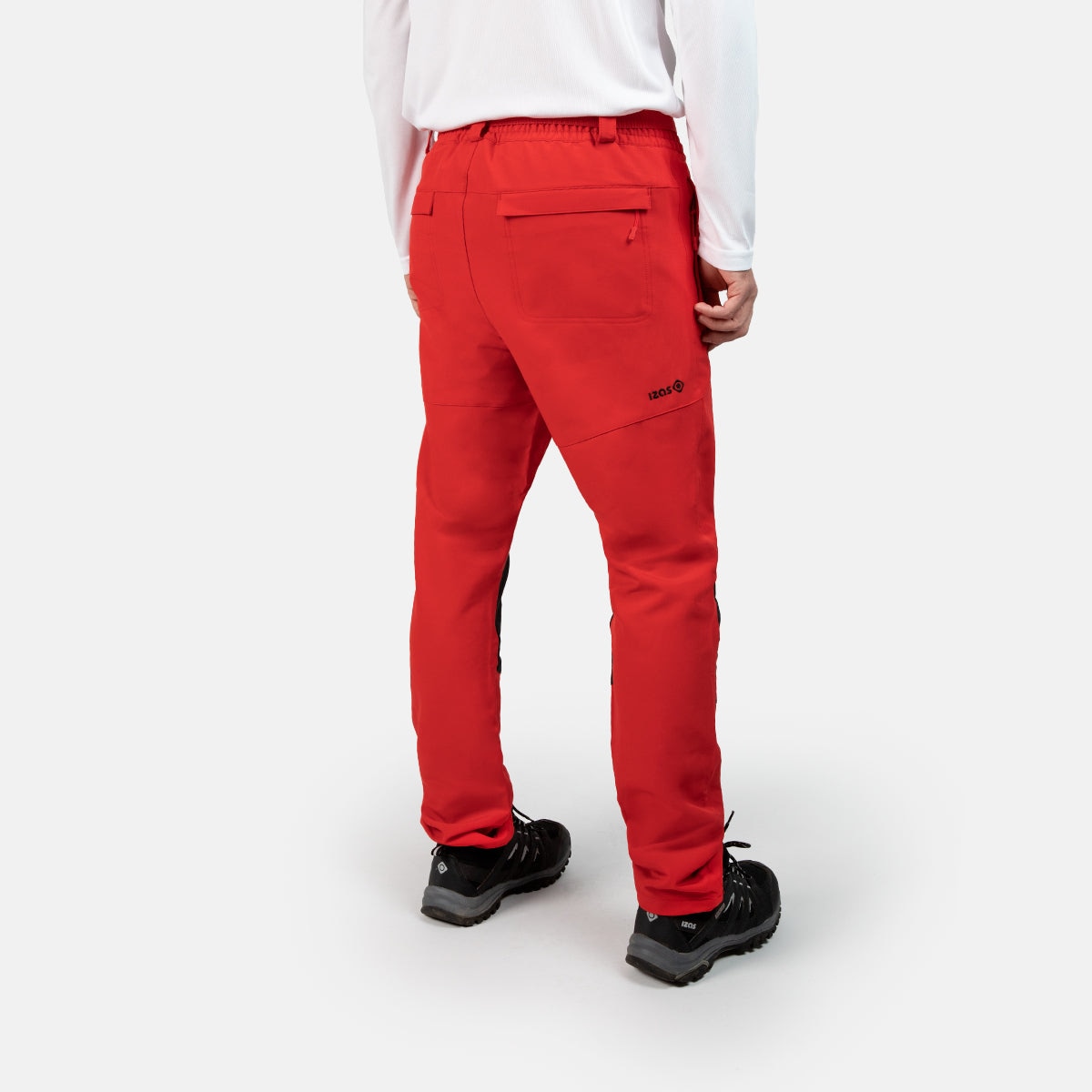 Calças de Montanha Chamonix M Fw Izas Vermelho / Preto-4