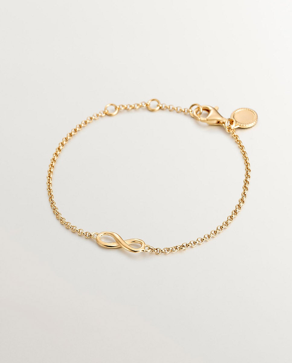 Imagem 0 de Pulseira de Prata 925 com Infinito