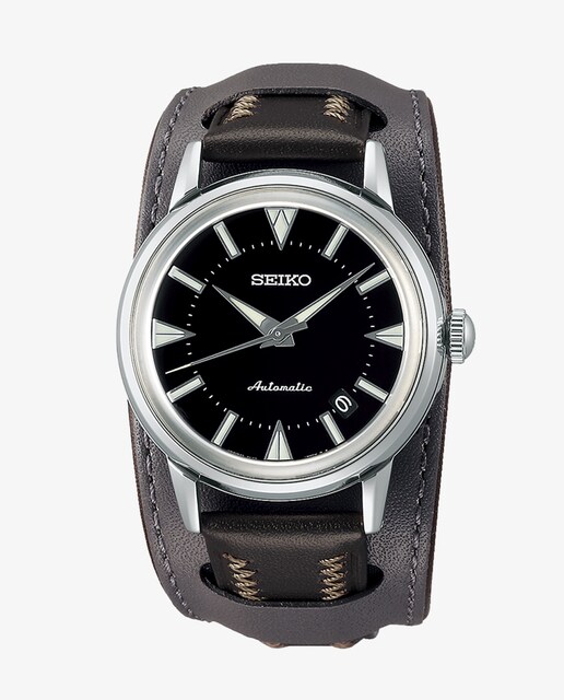 Imagem 0 de Relógio Prospex Sje085j1 de Pele e Pulseira Castanha