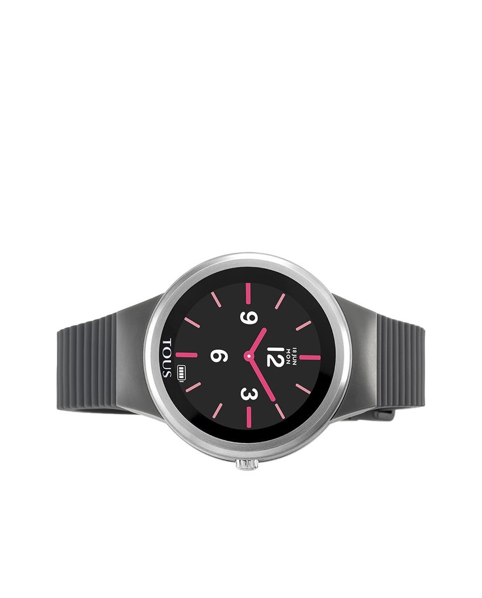 Relógio Smartwatch Rond Connect com Bracelete Cinzento Preto-2