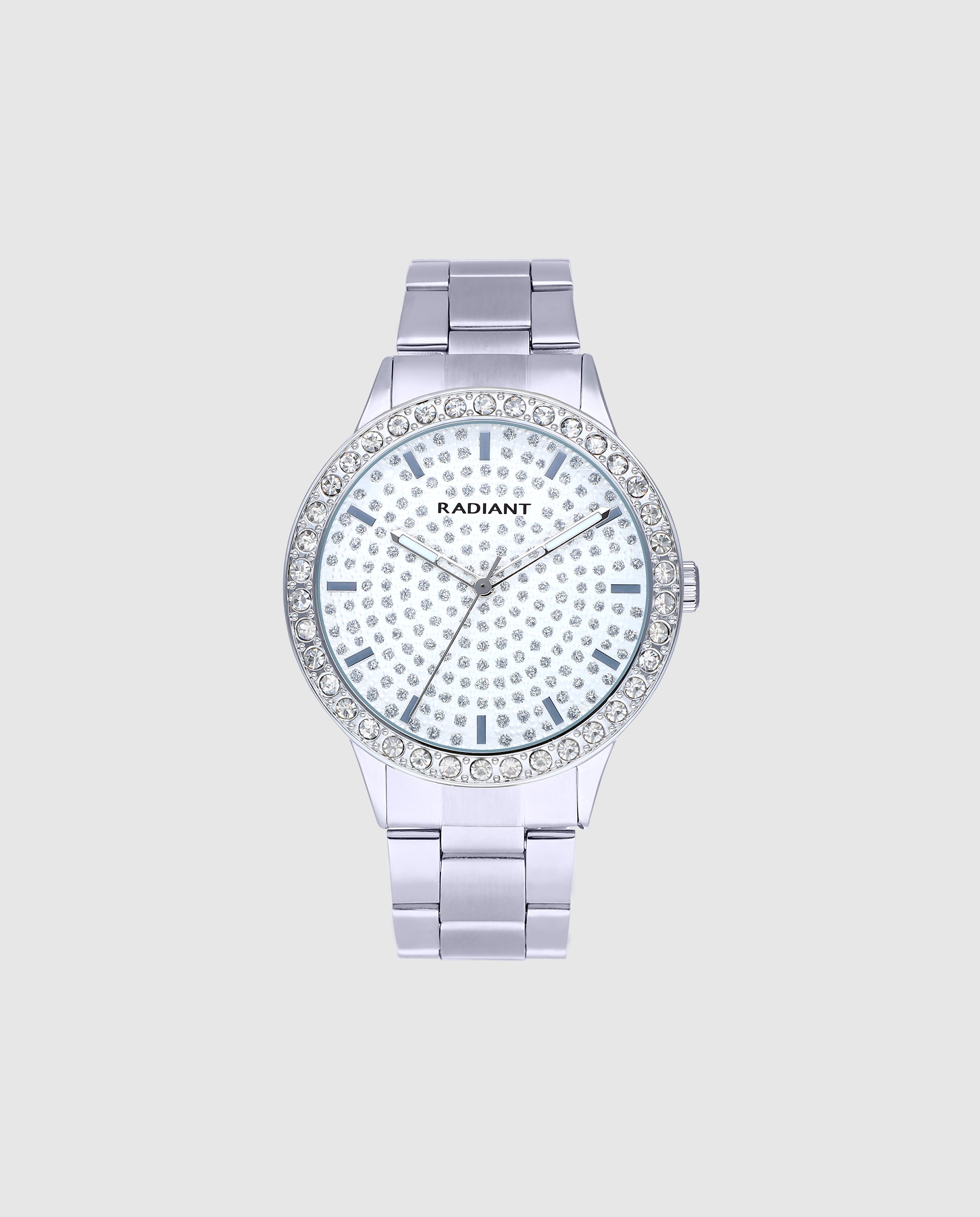 Relógio Eclipse 43mm Ra578204 de Aço e Bracelete Prateada/cinza Prata-1