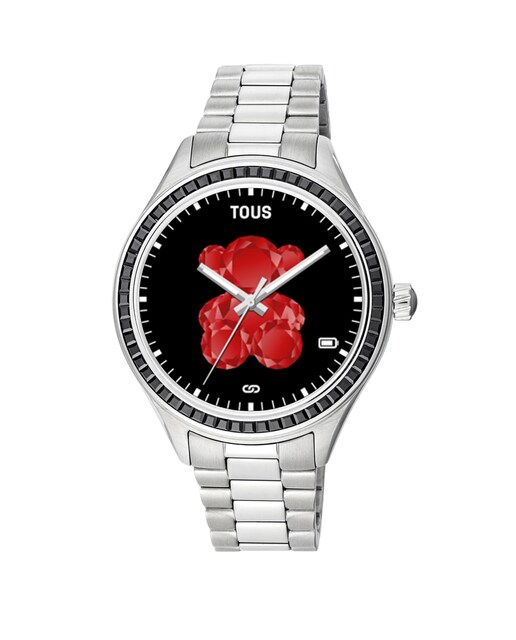 Imagem 0 de Smartwatch T-Shine Connect com Pulseira de Aço com Zircónia e Função de 12 Esferas