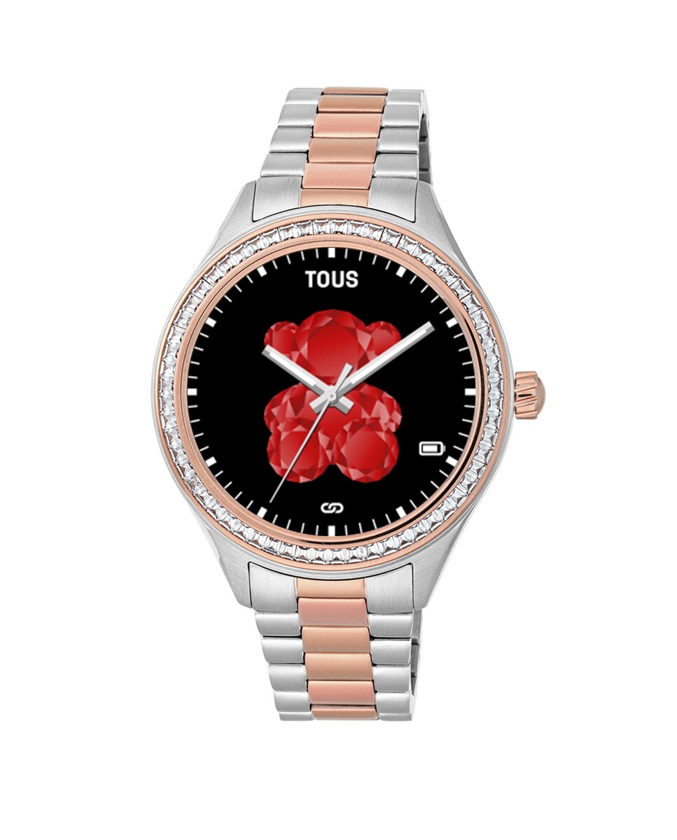 Smartwatch T-Shine Connect com Pulseira de Aço com Zircónia e Função de 12 Esferas Multicolor-3