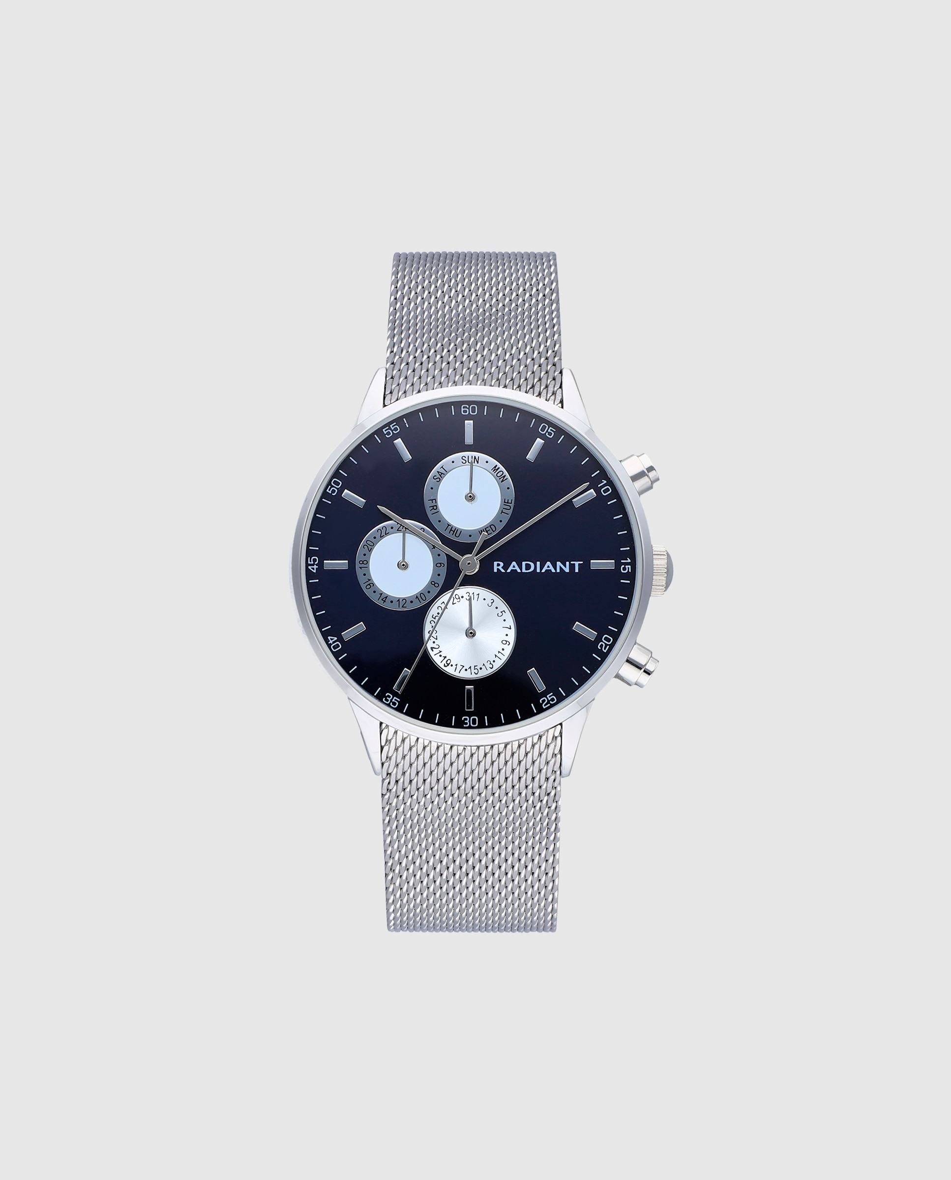 Imagem 0 de Reloj de hombre Makers RA601702 de acero y correa plateada/gris