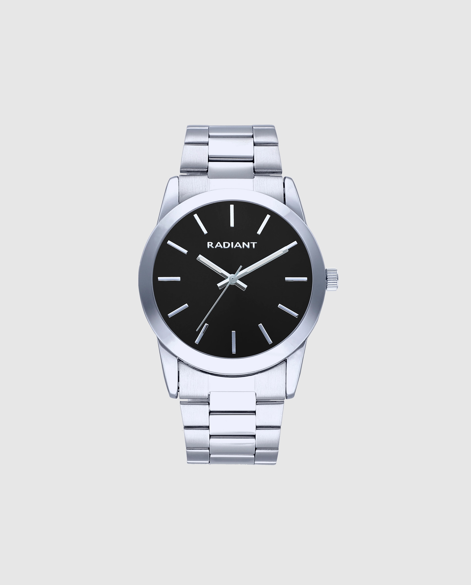 Imagem 0 de Relógio Basics 42 Ra605202 de Aço e Bracelete Prateada/cinza