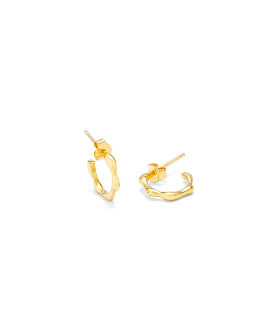 Imagem 0 de Brincos Essentials de Prata em Dourado