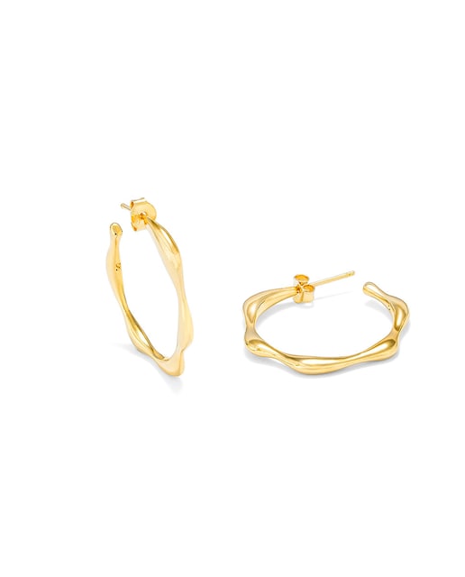 Imagem 0 de Brincos Essentials de Prata em Dourado
