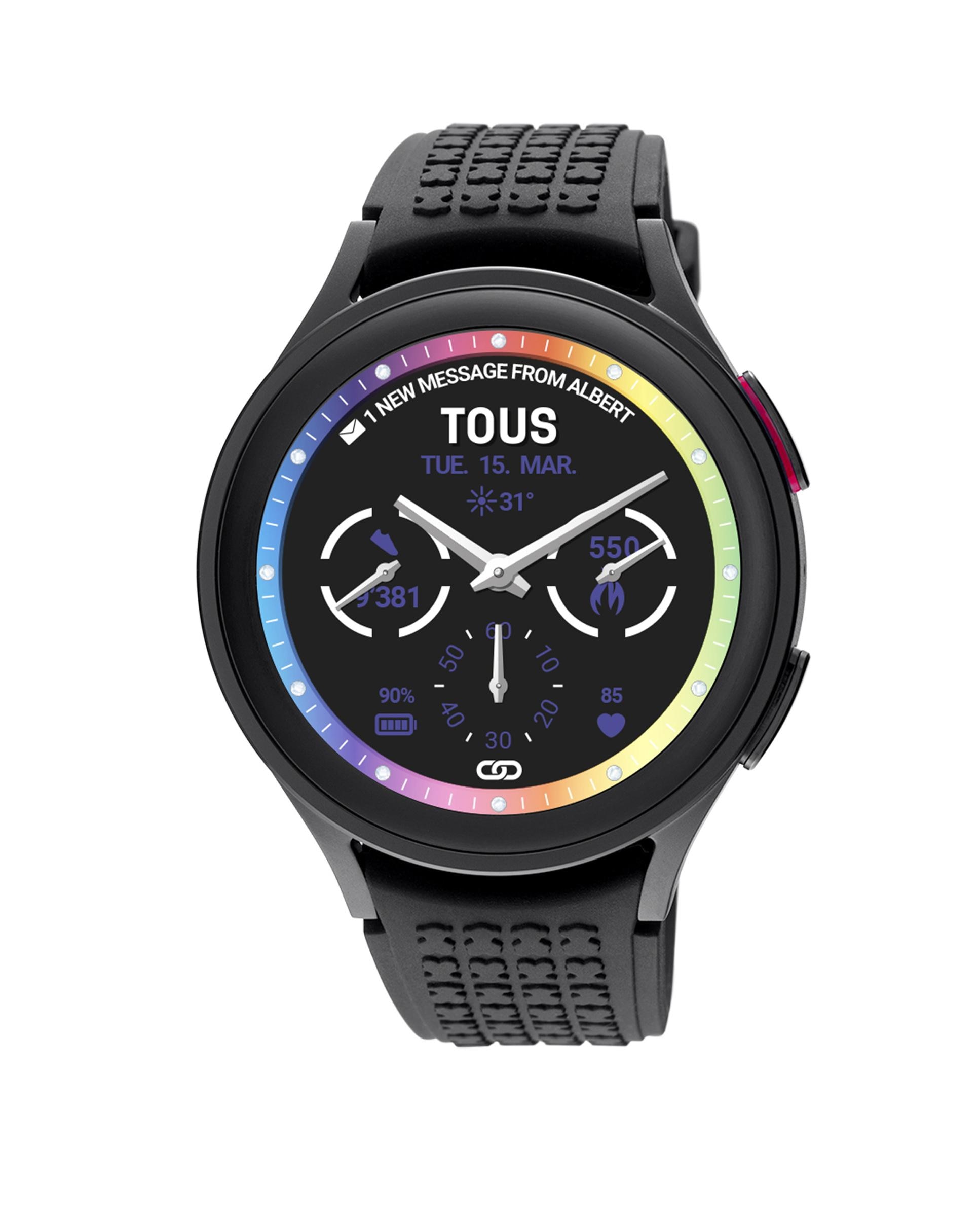 Smartwatch Samsung Galaxy Watch 5 Pro X de Titânio em Preto Preto-1