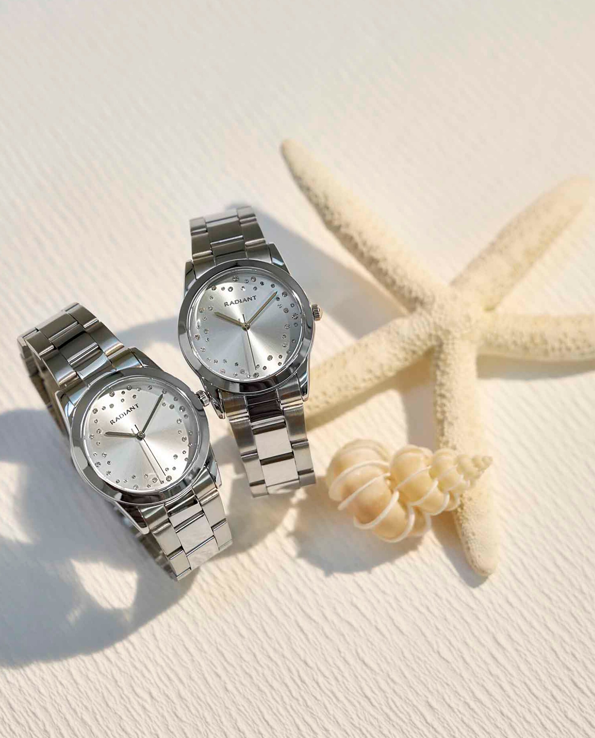 Relógio Fiji Ra606202 de Aço e Bracelete Prateada/cinzento Prata-2