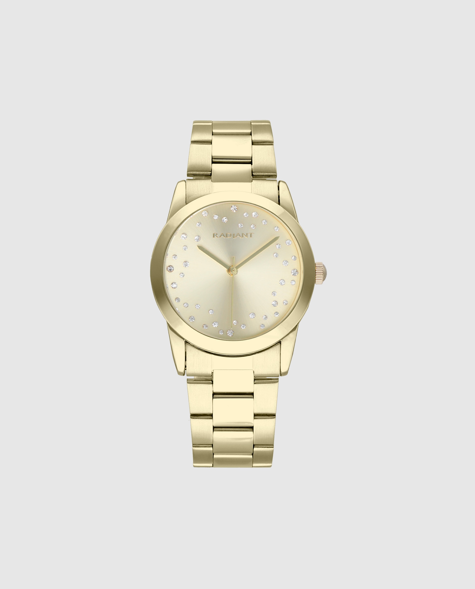 Relógio Fiji Ra606203 de Aço e Bracelete Dourada Ouro-1