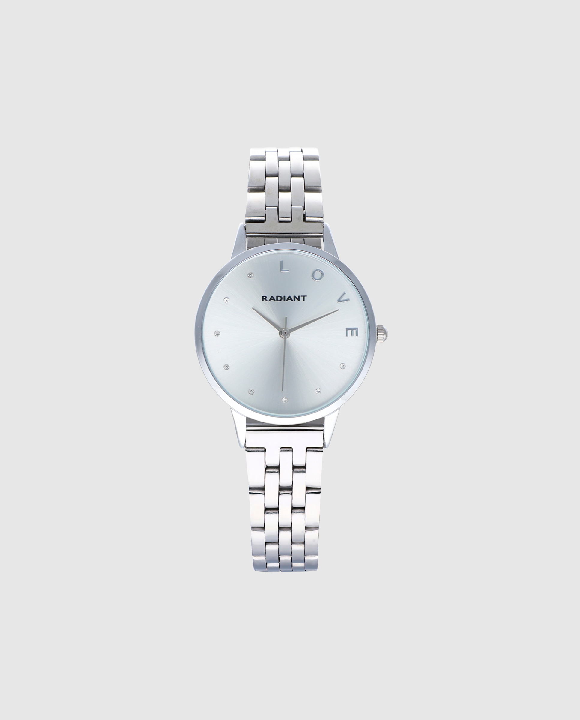 Relógio Analógico Sri Lanka Ra609201 de Aço e Bracelete Prateada em Cinzento Prata-1