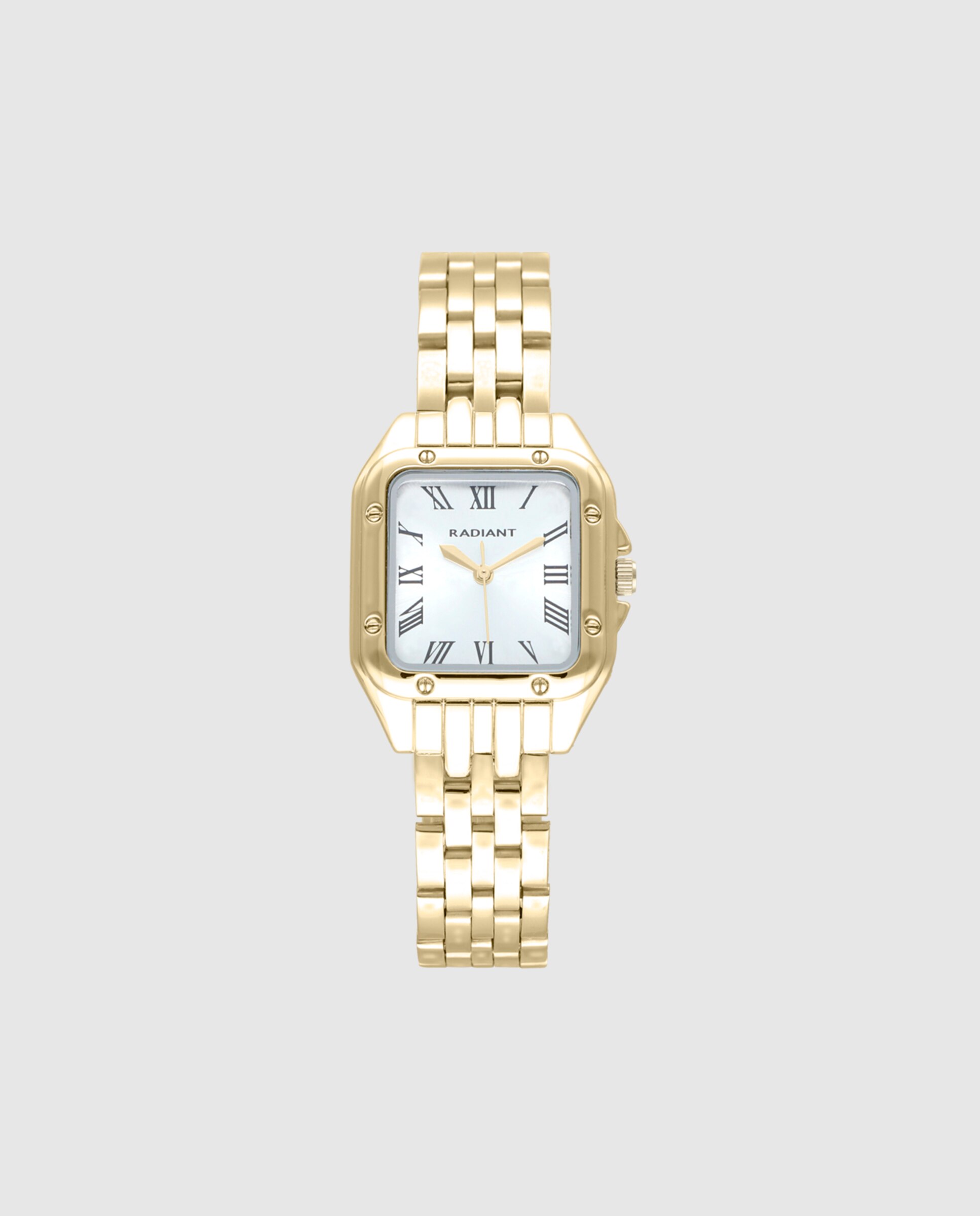 Relógio Bahamas Ra618202 de Aço e Bracelete Dourada Ouro-1