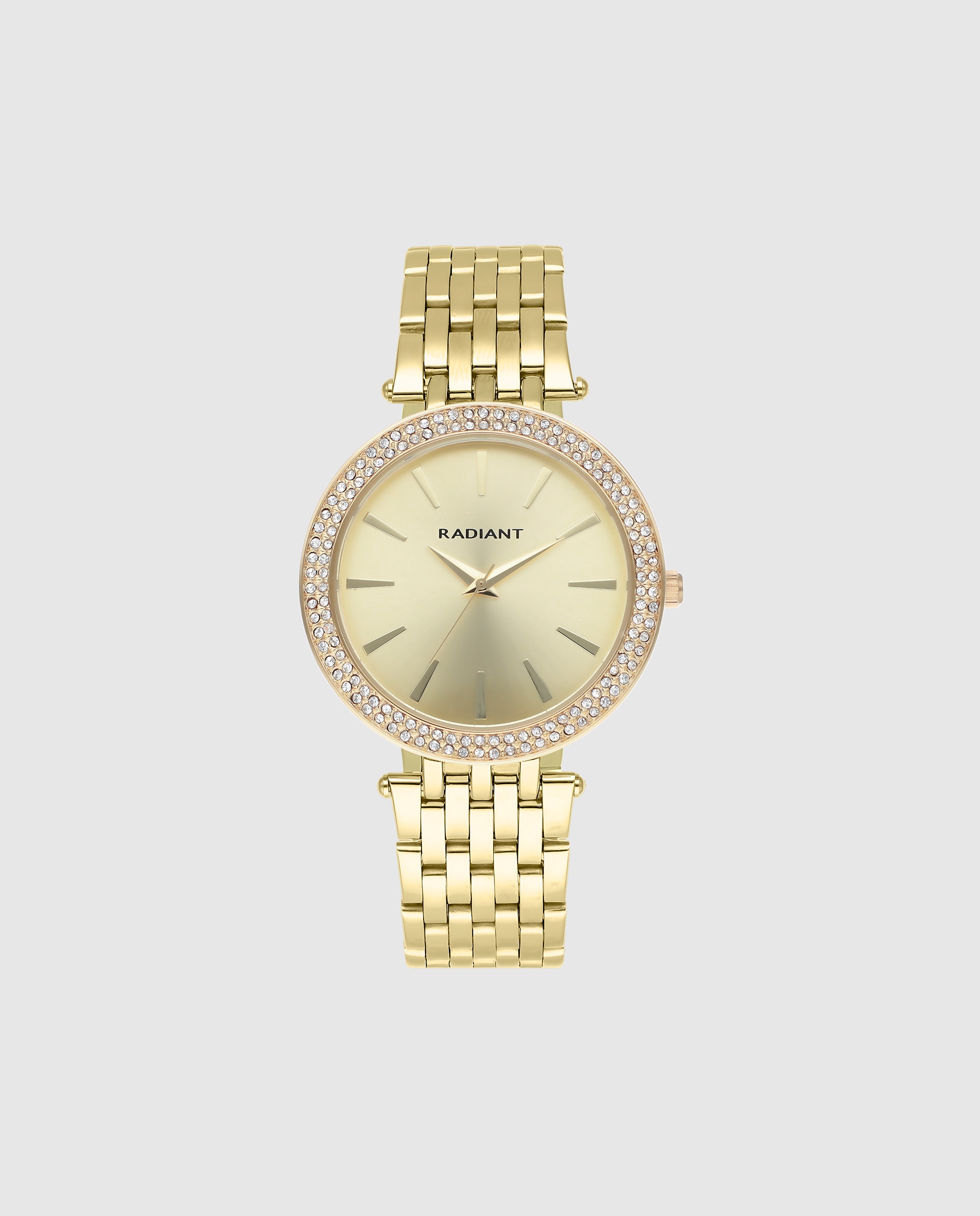 Relógio Bianca Ra626203 de Aço e Bracelete Dourada Ouro-1