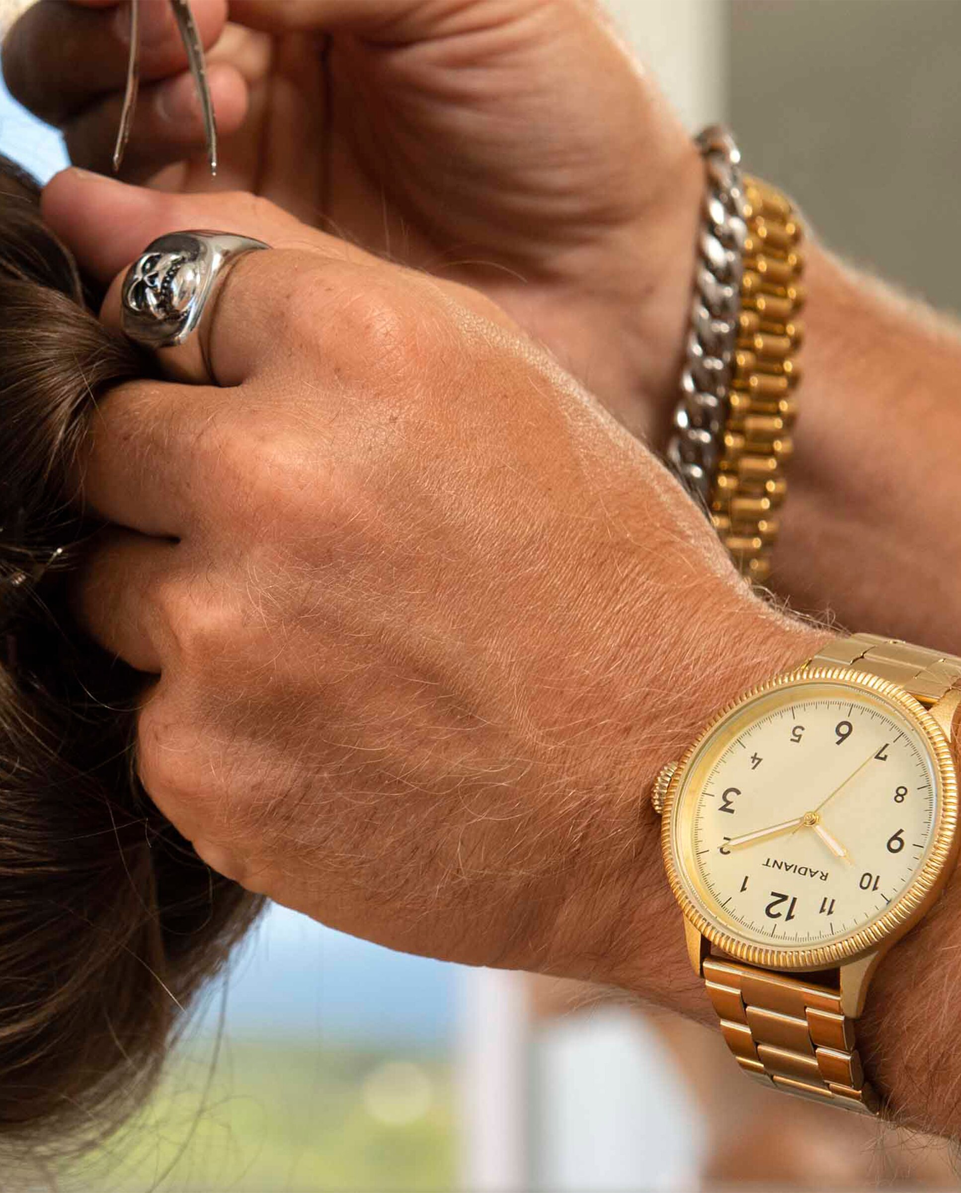 Relógio Timmy Ra627203 de Aço e Bracelete Dourada Ouro-2