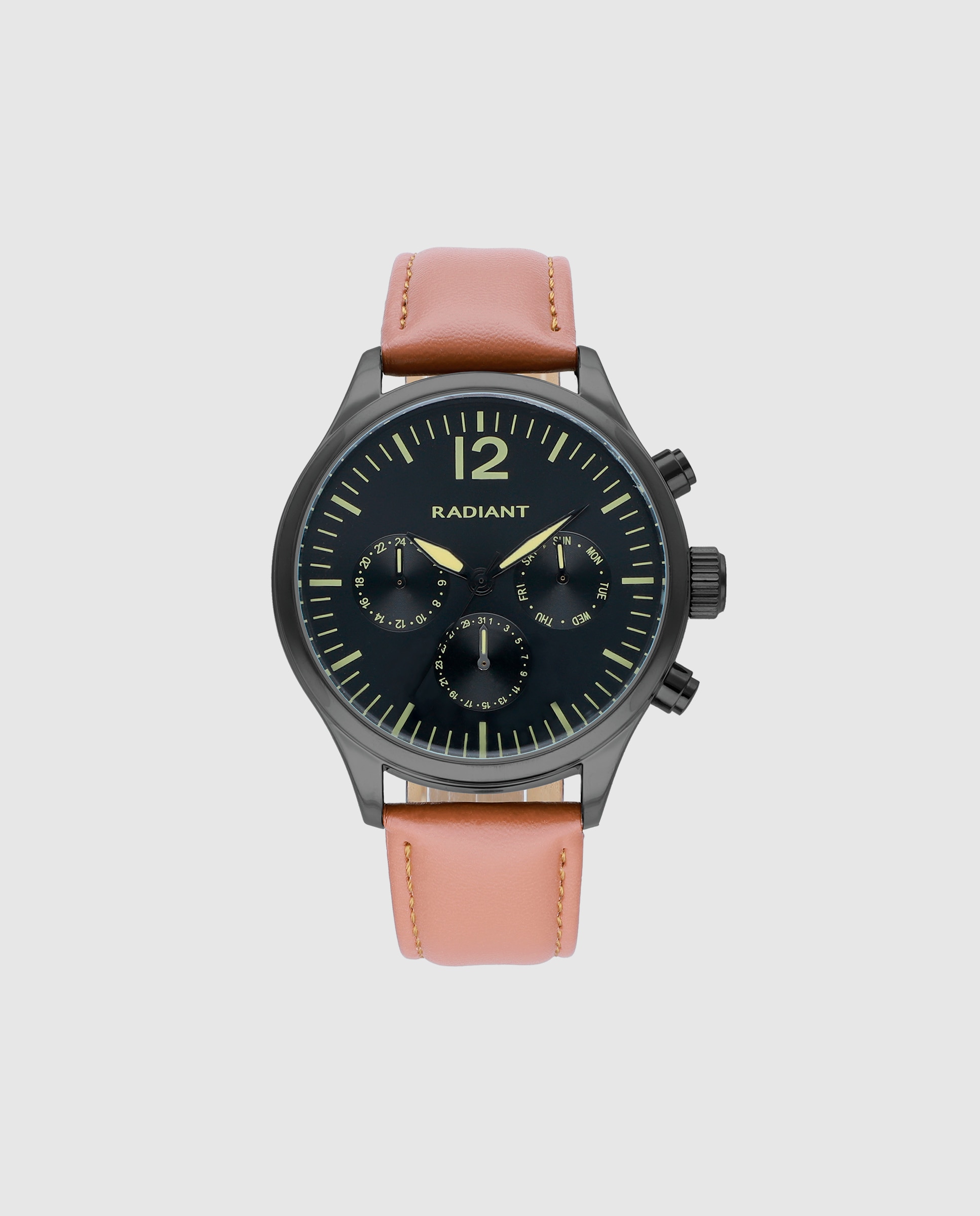 Relógio Team Ra641701 de Pele Sintética e Bracelete Vermelha Vermelho-1