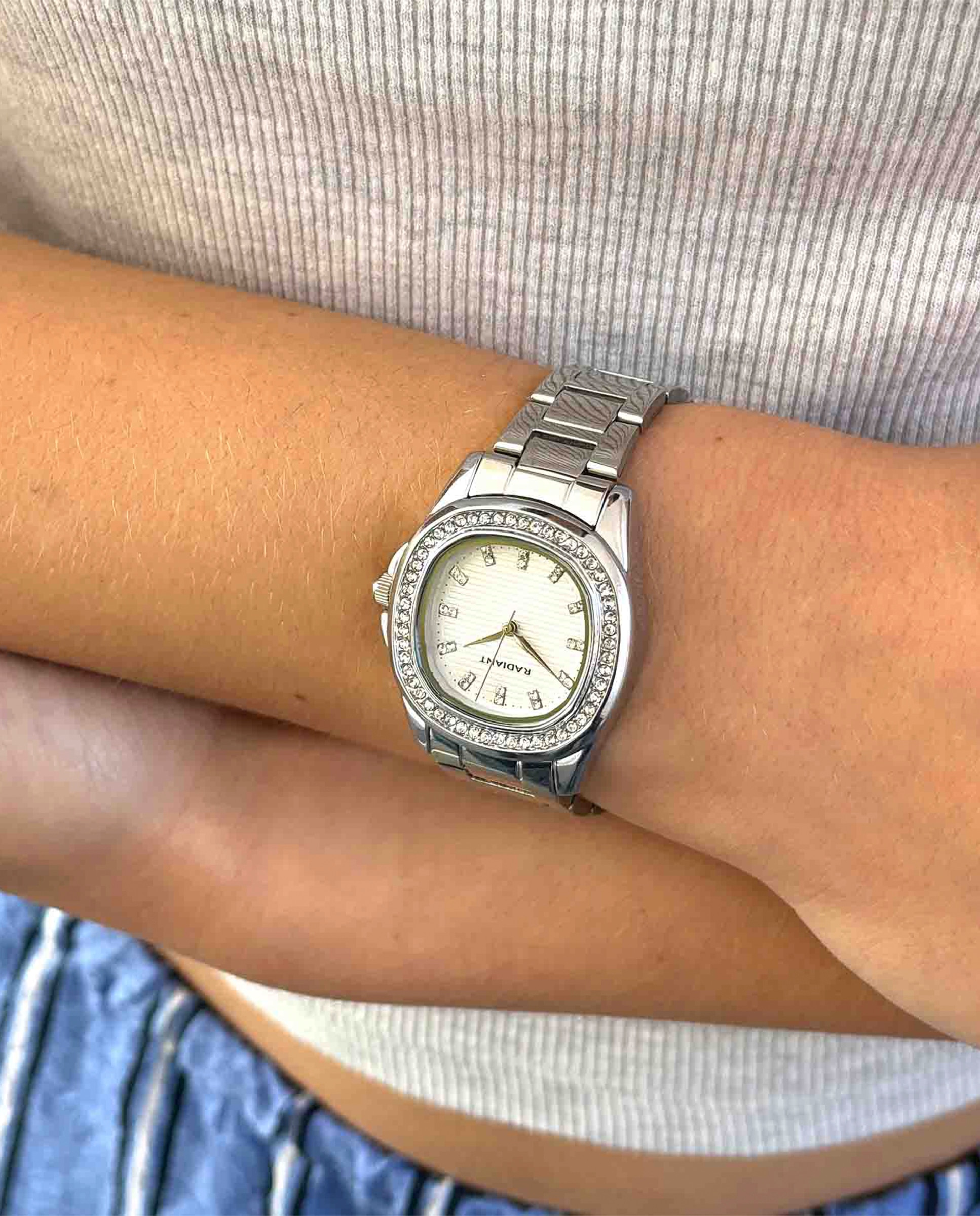 Relógio Scape Ra637201 de Aço e Bracelete Prateada/cinza Prata-5