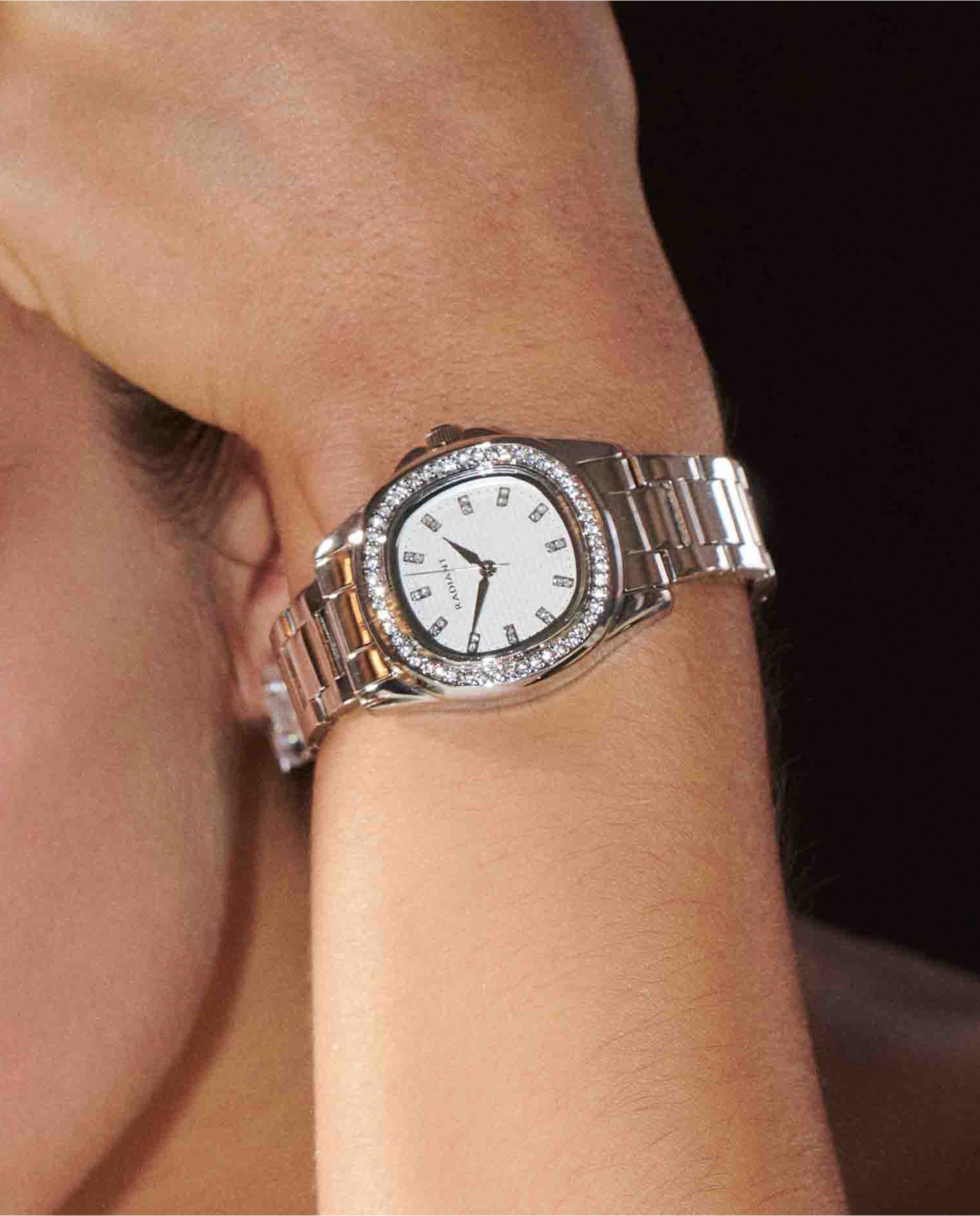 Relógio Scape Ra637201 de Aço e Bracelete Prateada/cinza Prata-6