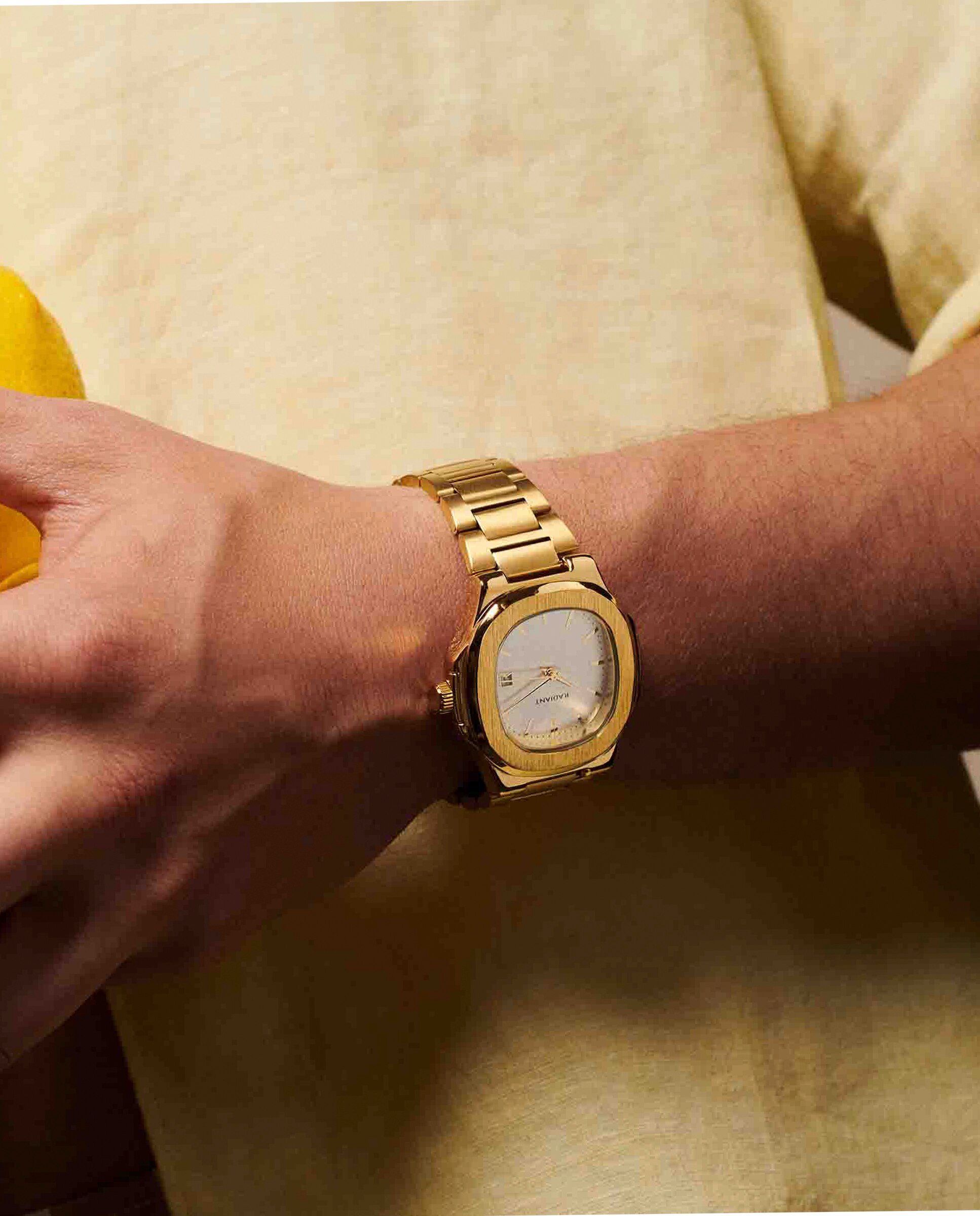 Relógio Analógico T-time Ra639203 de Aço e Bracelete Dourada Ouro-2