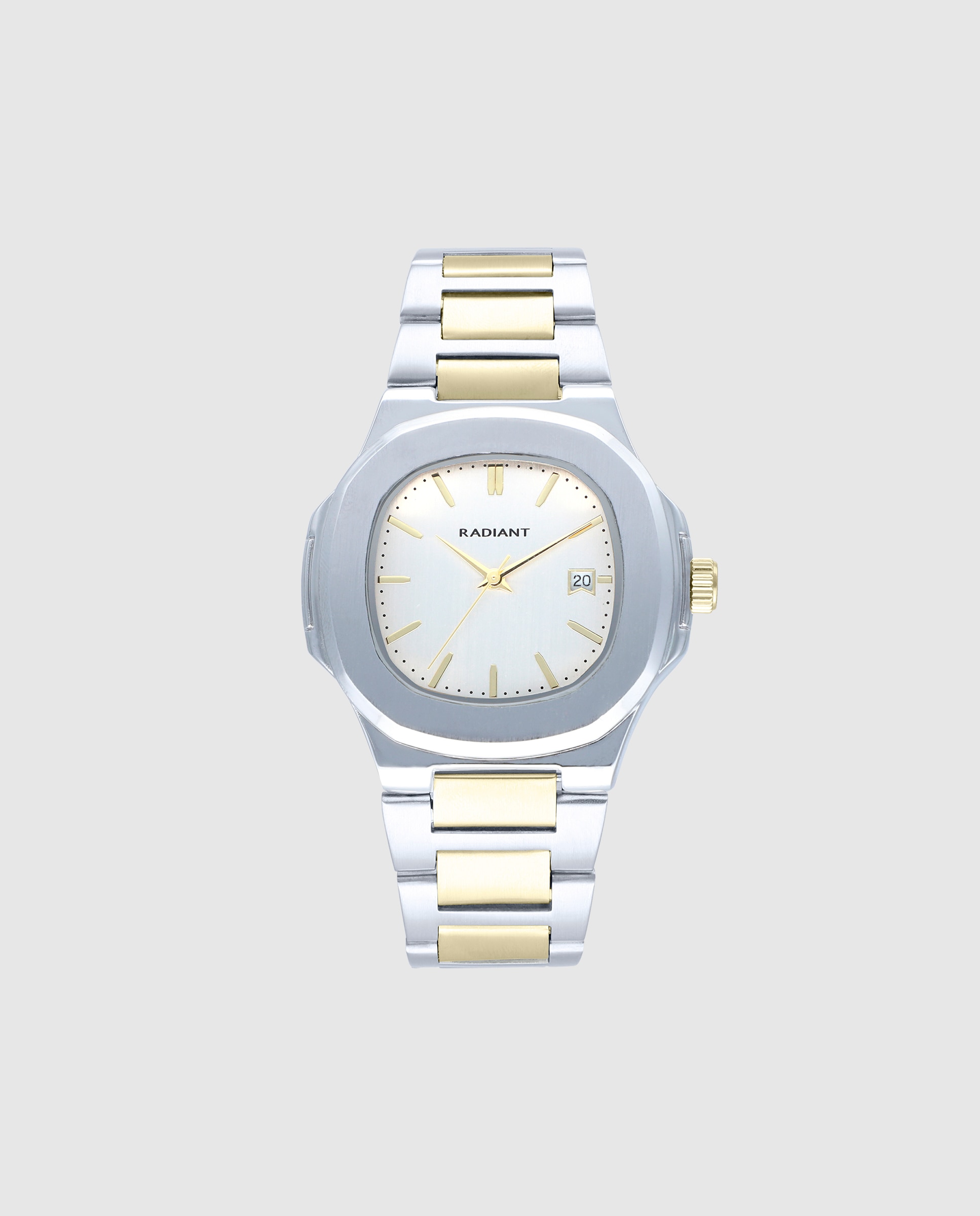 Relógio Analógico T-time Ra639204 de Aço e Bracelete Bicolor em Ouro Ouro / Prata-1