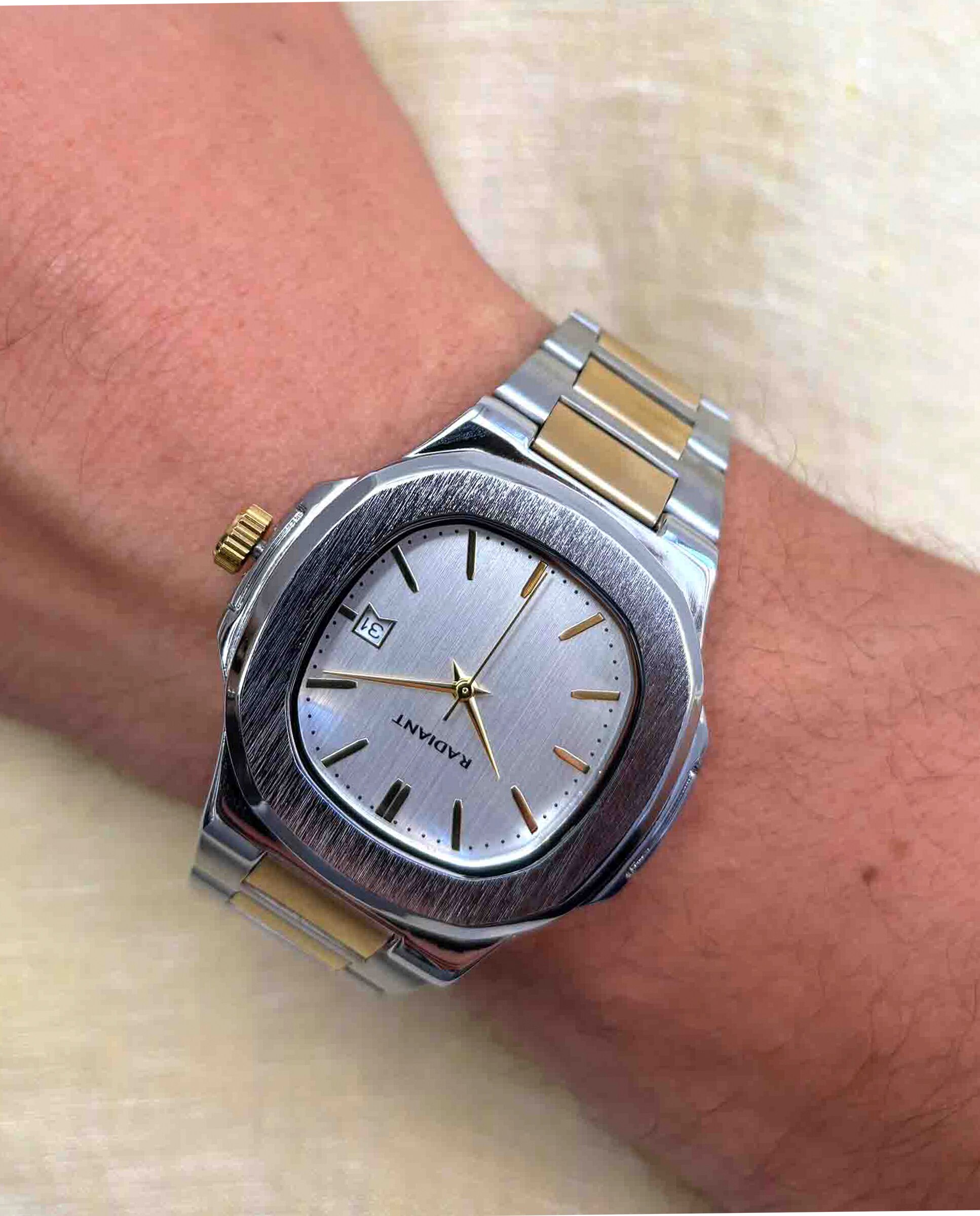 Relógio Analógico T-time Ra639204 de Aço e Bracelete Bicolor em Ouro Ouro / Prata-2