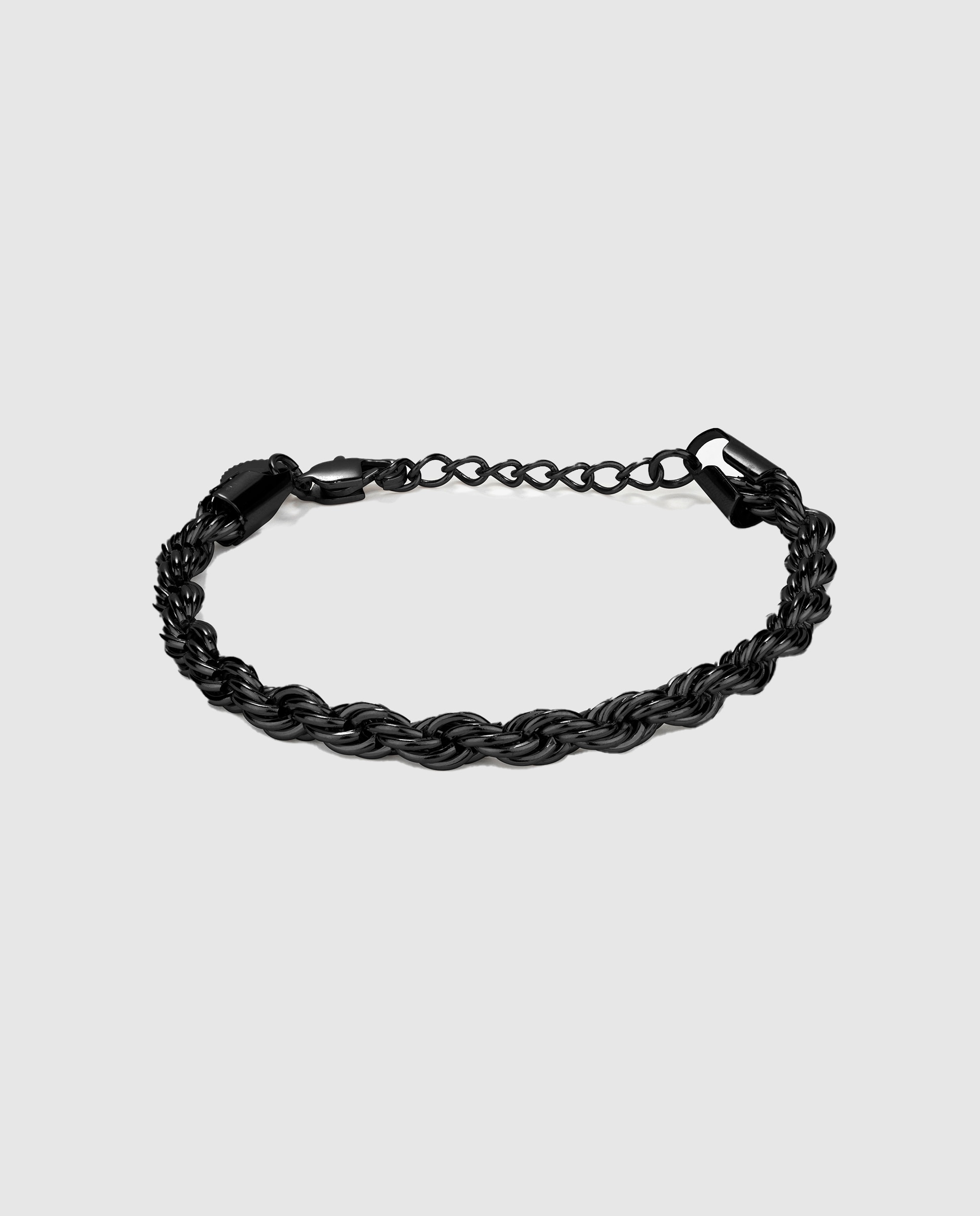 Pulseira Txema de Aço em Preto Preto-1