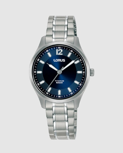 Imagem 0 de Relógio Woman Rg235xx9 de Titânio e Pulseira Prateada