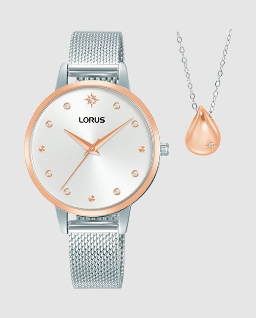 Imagem 0 de Relógio Woman Rg288xx9 de Aço e Pulseira Prateada