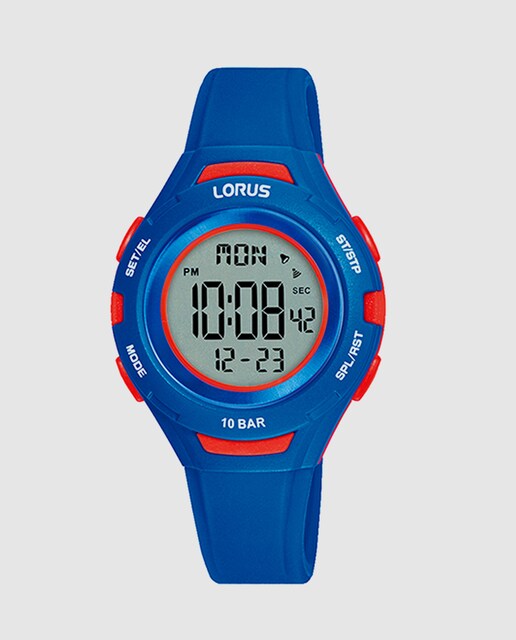 Imagem 0 de Relógio Infantil Kids R2389px9 de Silicone e Pulseira em Azul