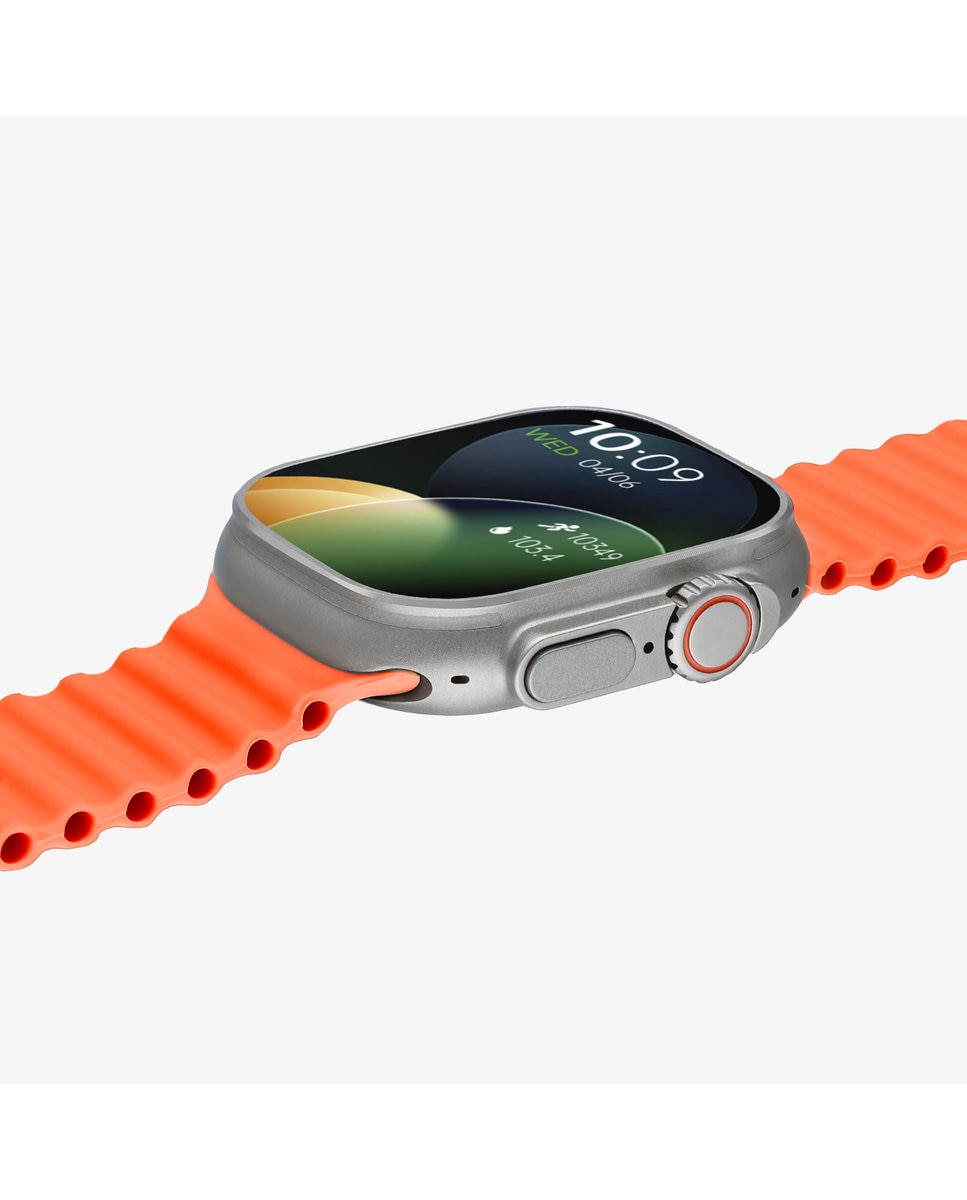 Smartwatch Hollywood Ras10903 com Funções de Saúde e Notificações Laranja-2