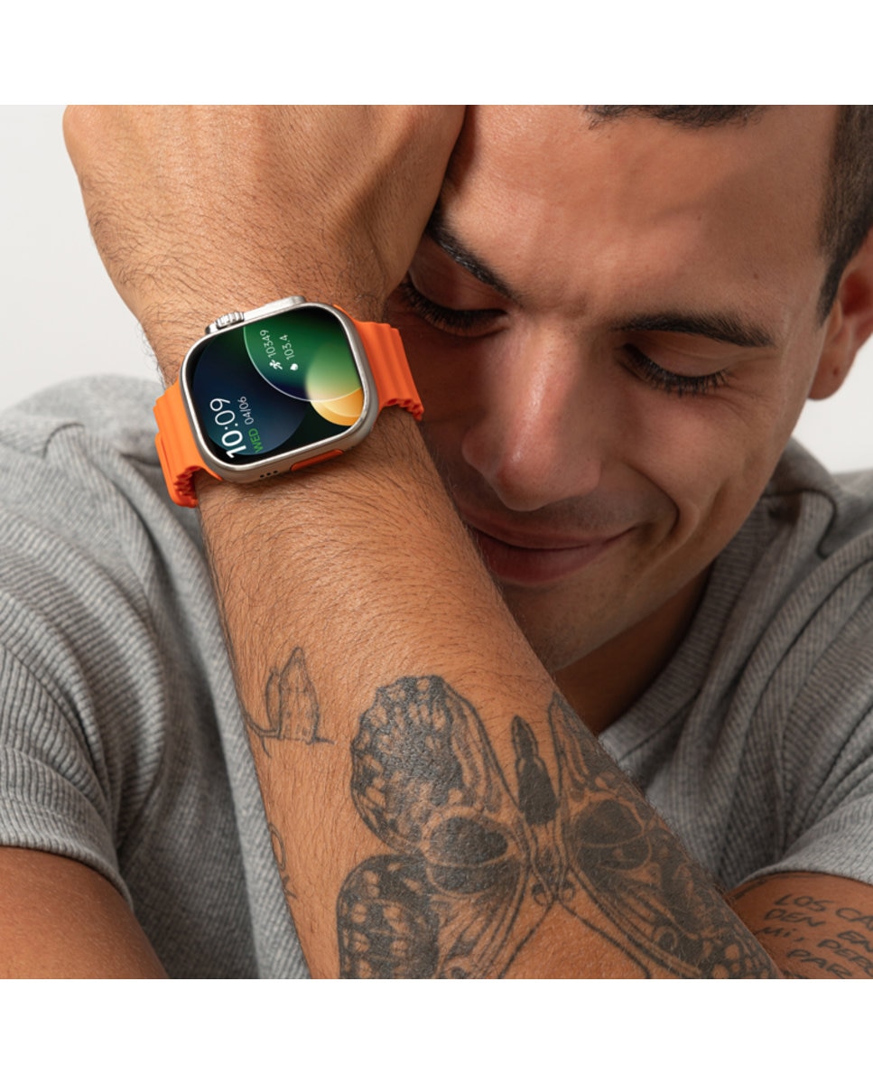 Smartwatch Hollywood Ras10903 com Funções de Saúde e Notificações Laranja-5