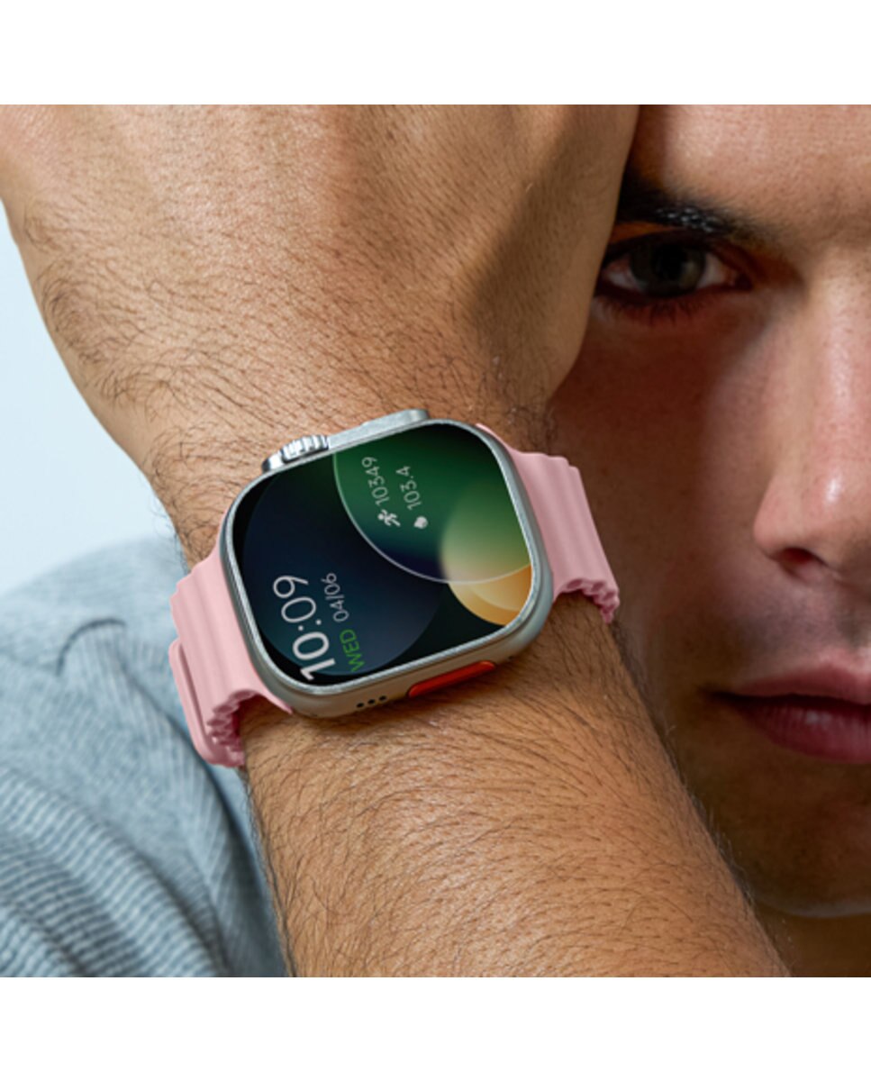 Smartwatch Hollywood Ras10906 com Funções de Saúde e Notificações Rosa-5