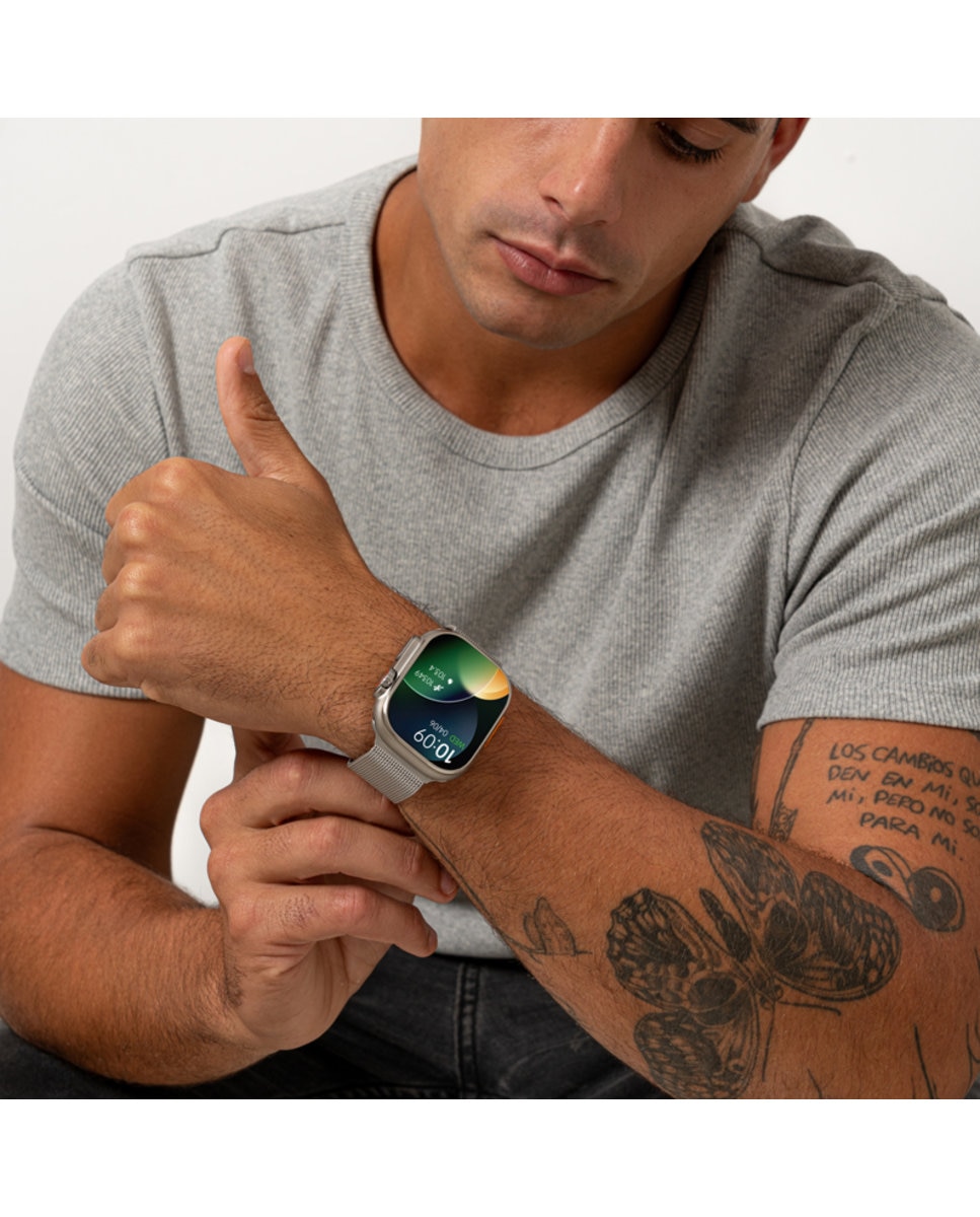 Smartwatch Hollywood Ras10912 com Funções de Saúde e Notificações Prata-2