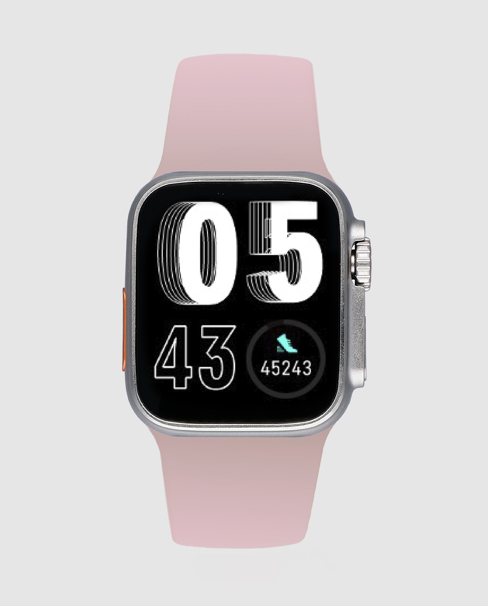 Smartwatch Camisola Ras11009 com Funções de Saúde e Notificações Rosa-1