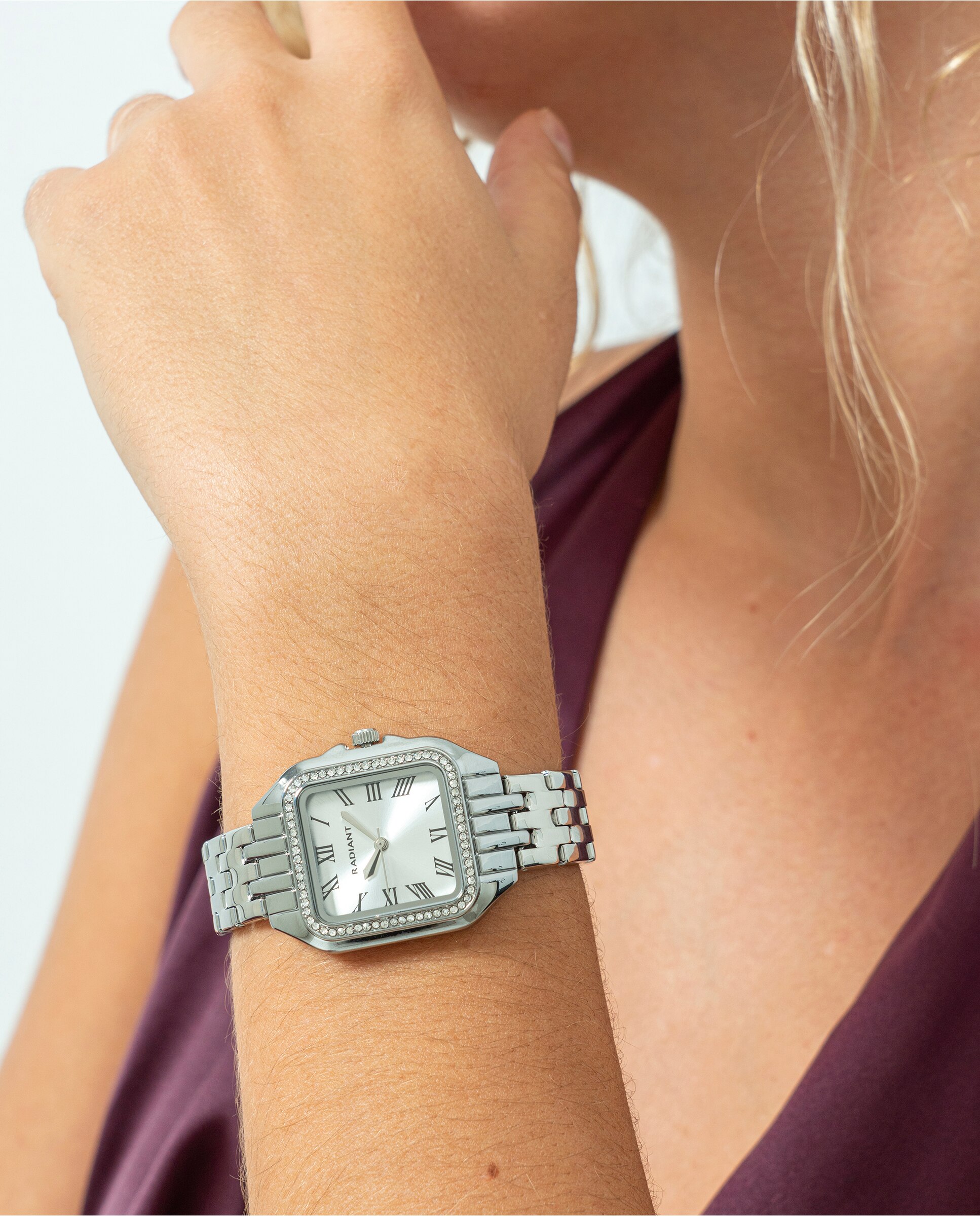Relógio Analógico Bahamas Luxe Ra643201 de Aço e Bracelete Prateada em Cinzento Prata-6