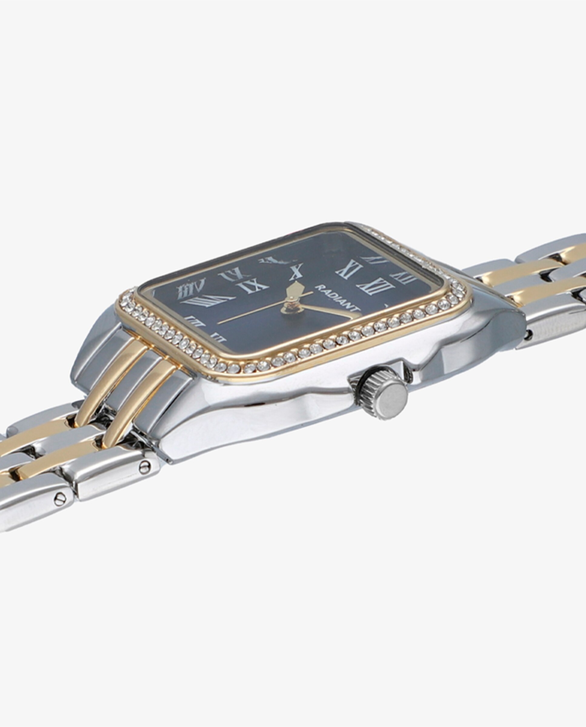 Relógio Bahamas Luxe Ra643204 de Aço e Bracelete Bicolor em Ouro Prata-2