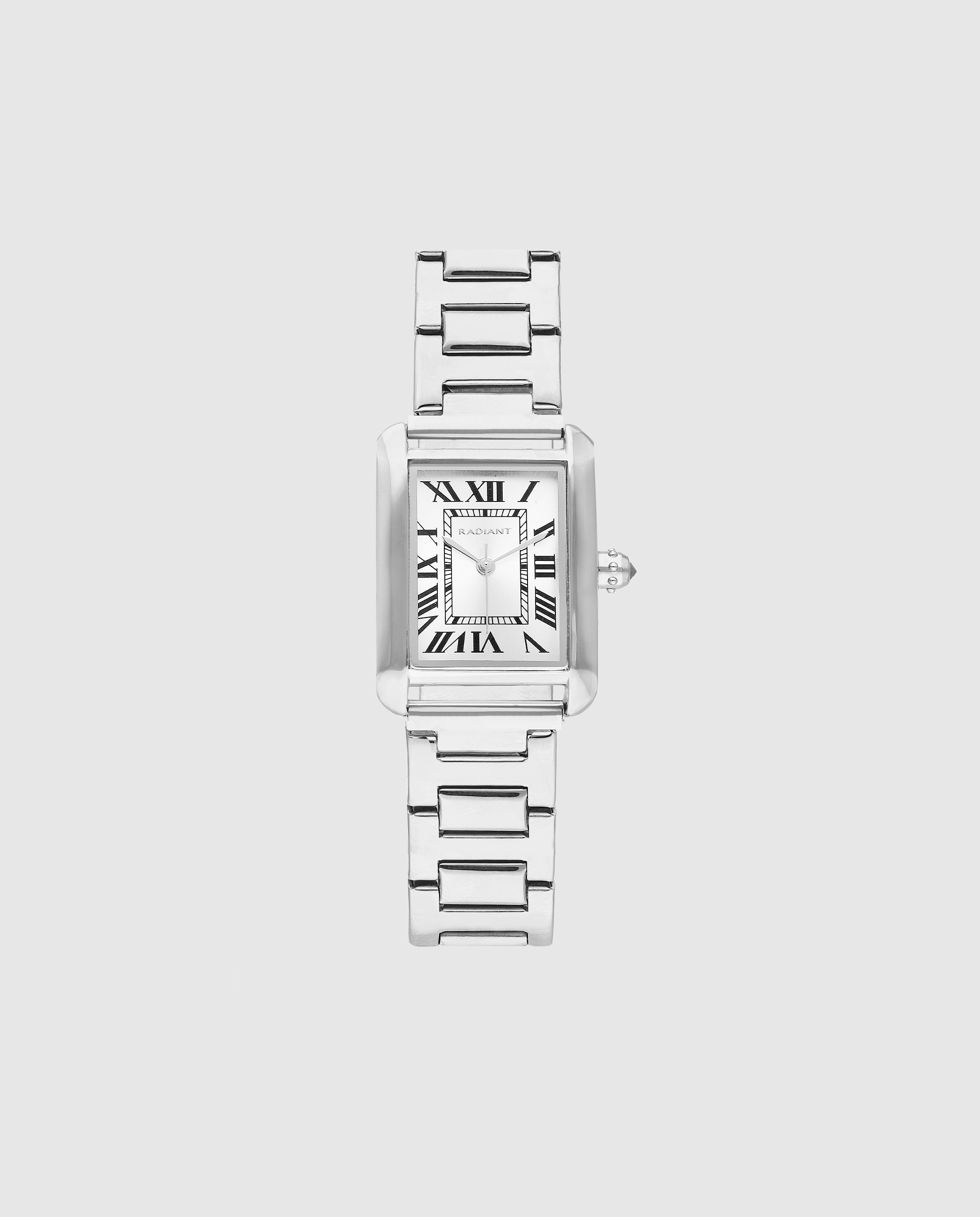 Relógio Analógico Nicole Ra644201 de Aço e Bracelete Prateada em Cinzento Prata-1