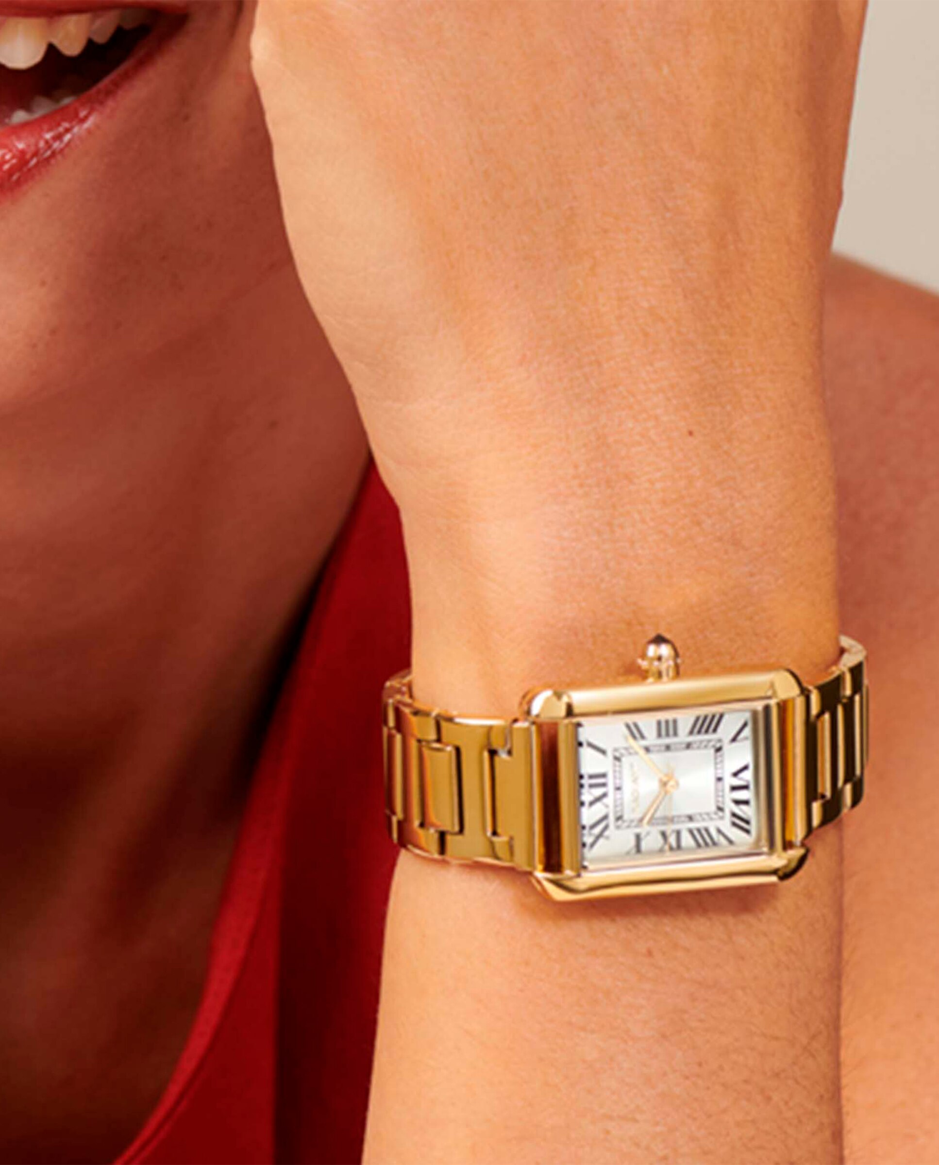 Relógio Analógico Nicole Ra644202 de Aço e Bracelete Dourada Ouro-5