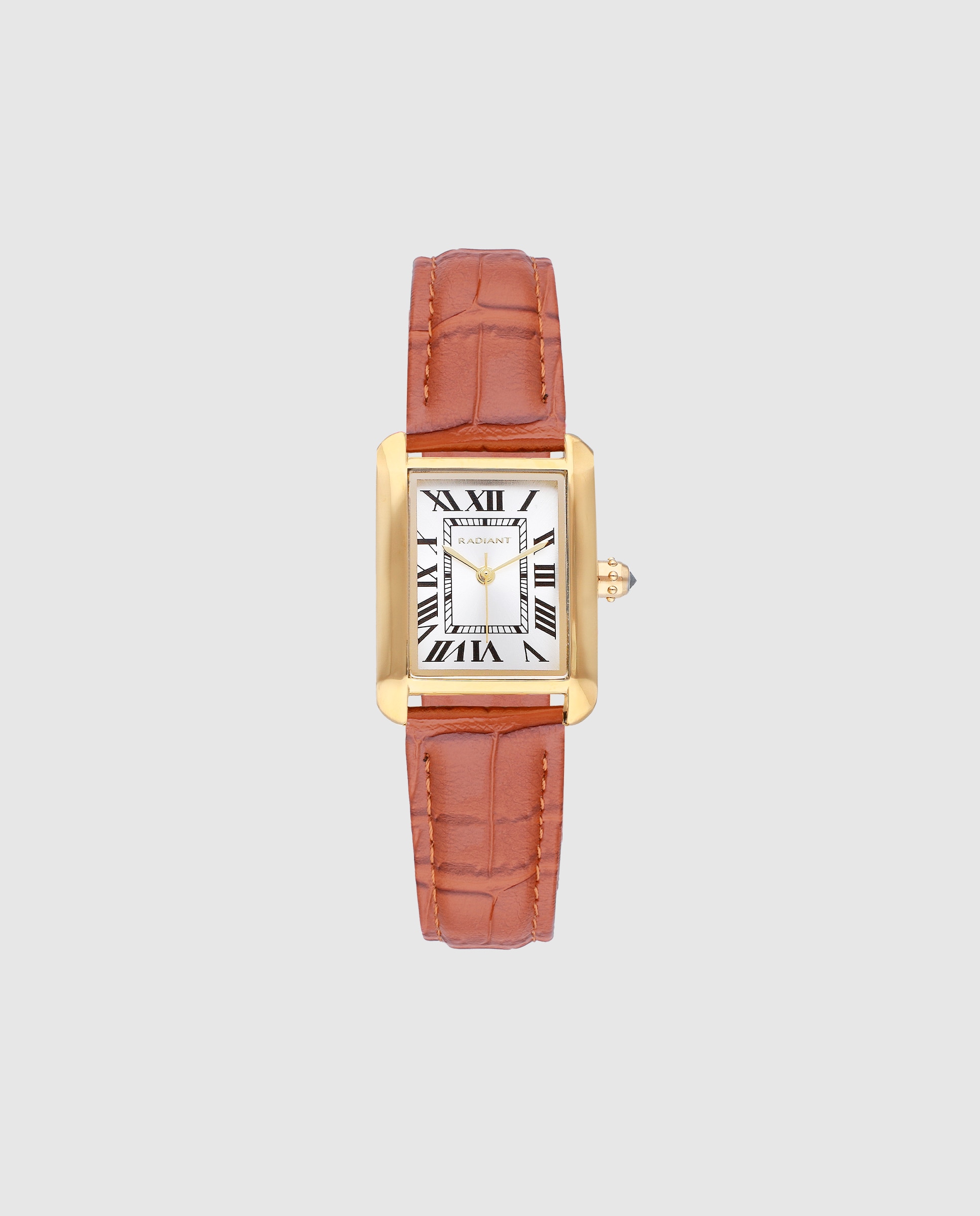 Relógio Analógico Nicole Ra644203 de Pele Sintética e Bracelete em Castanho Castanho-1