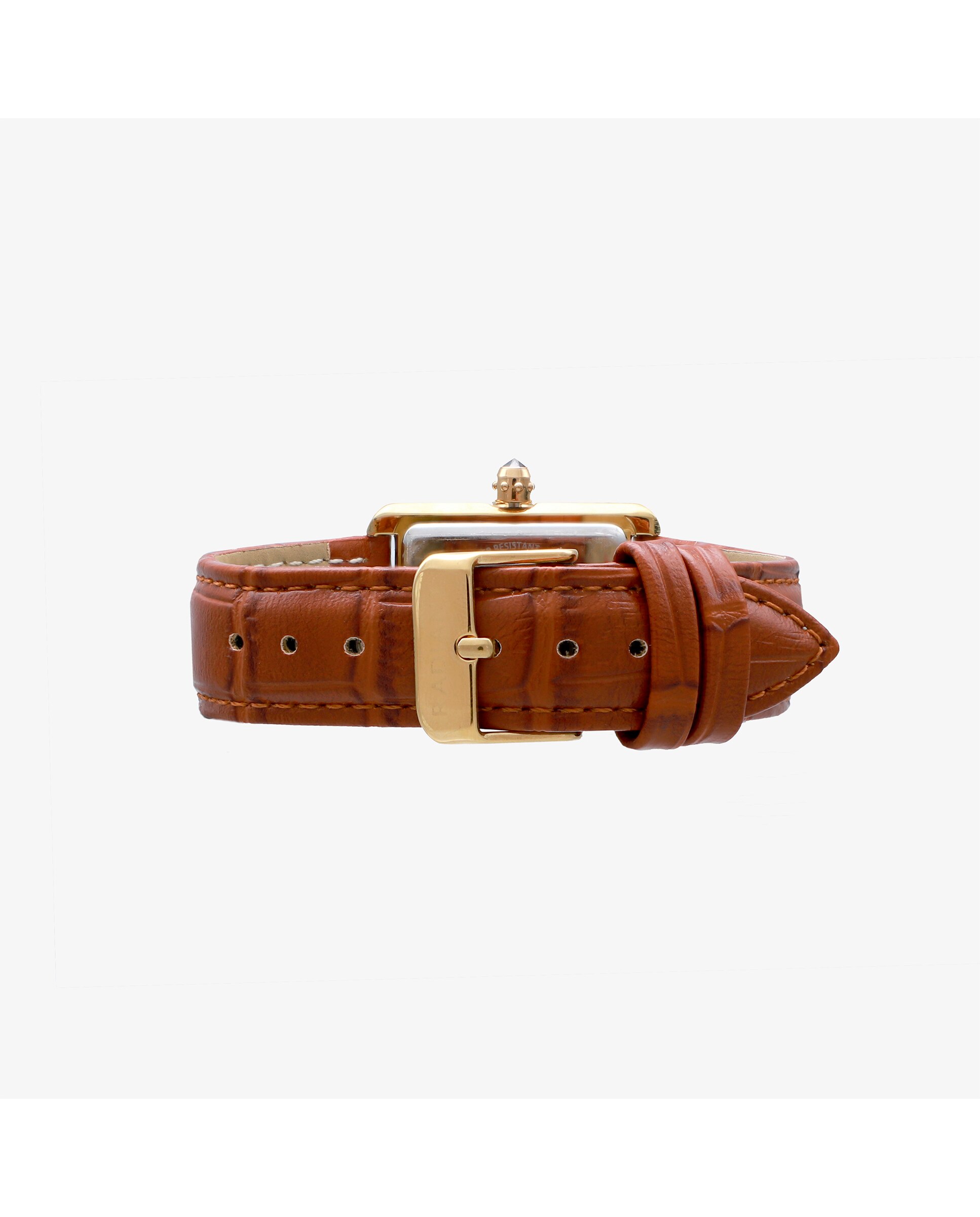 Relógio Analógico Nicole Ra644203 de Pele Sintética e Bracelete em Castanho Castanho-4