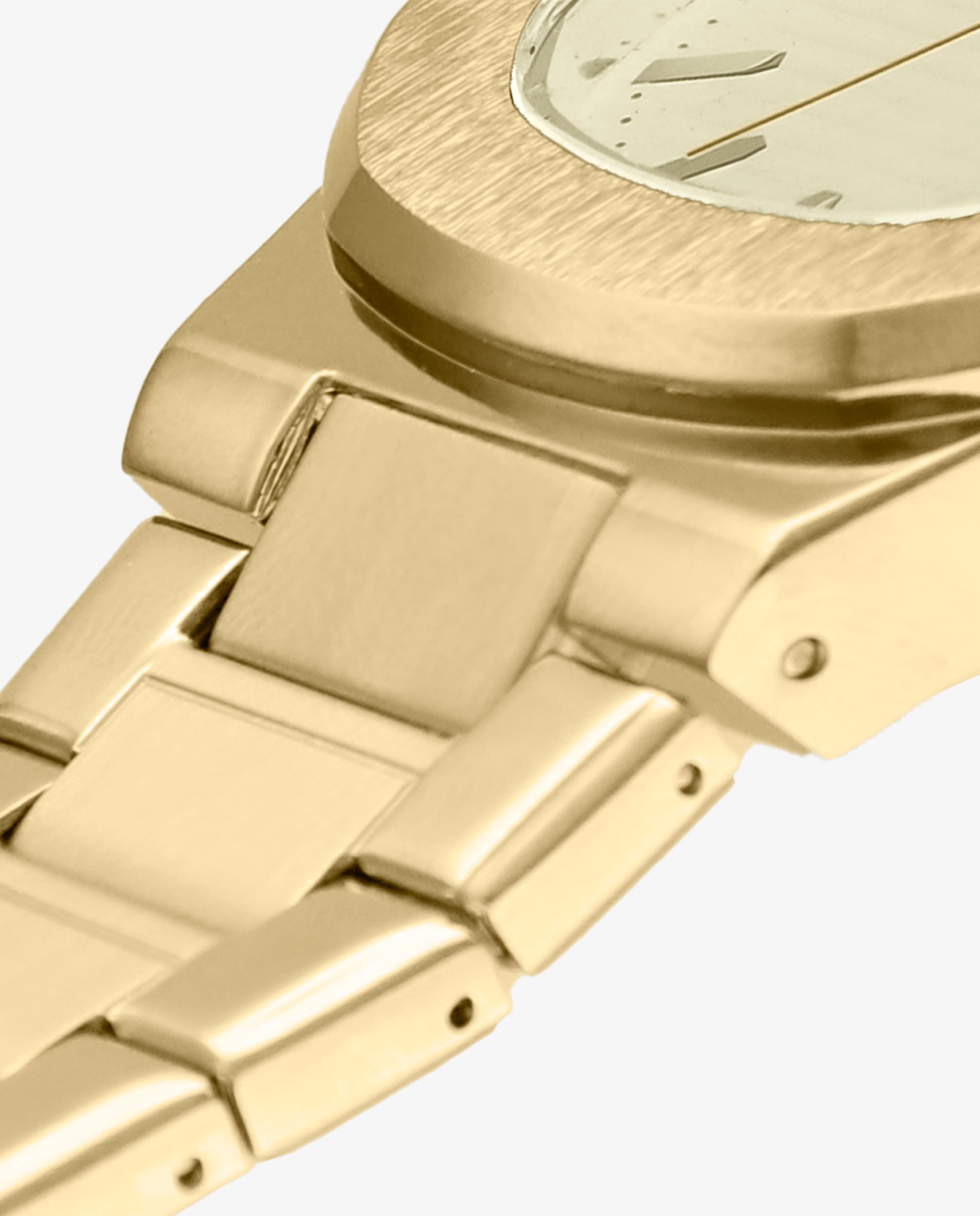 Relógio Brad Ra650203 de Aço e Bracelete Dourada Ouro-3