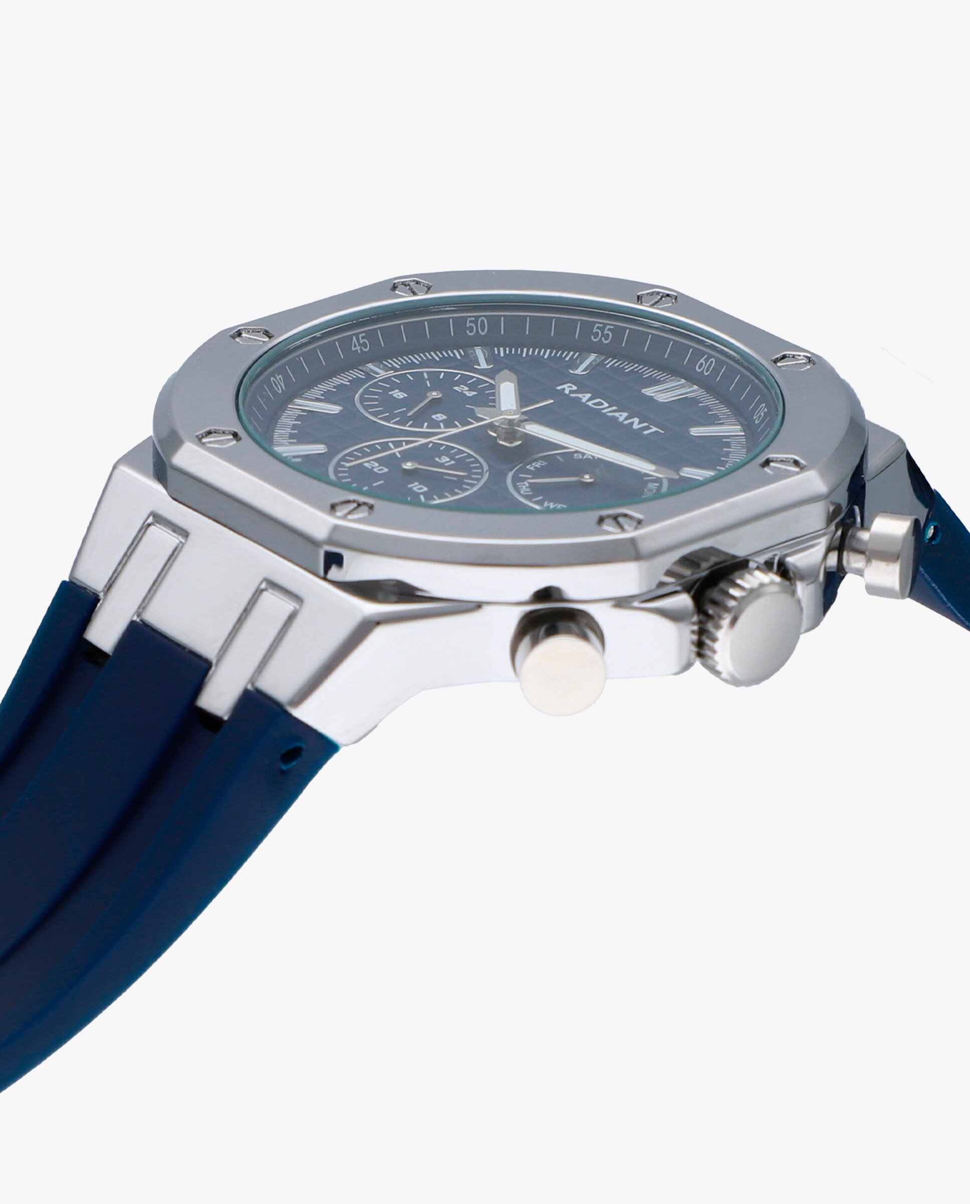 Relógio Jack Ra651706 de Silicone e Bracelete Azul Azul-2