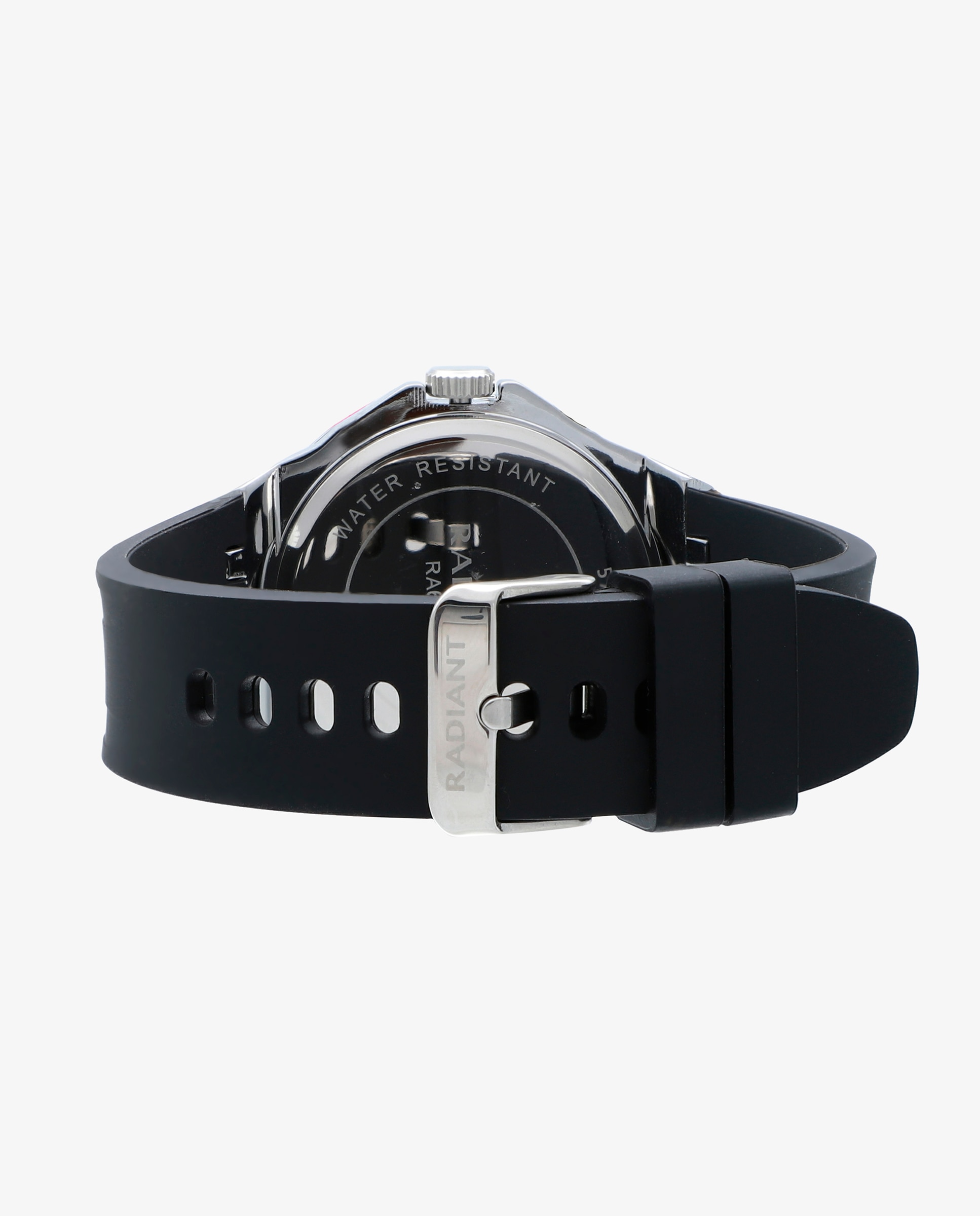 Relógio Leonardo Ra652202 de Silicone e Correia em Preto Preto-4