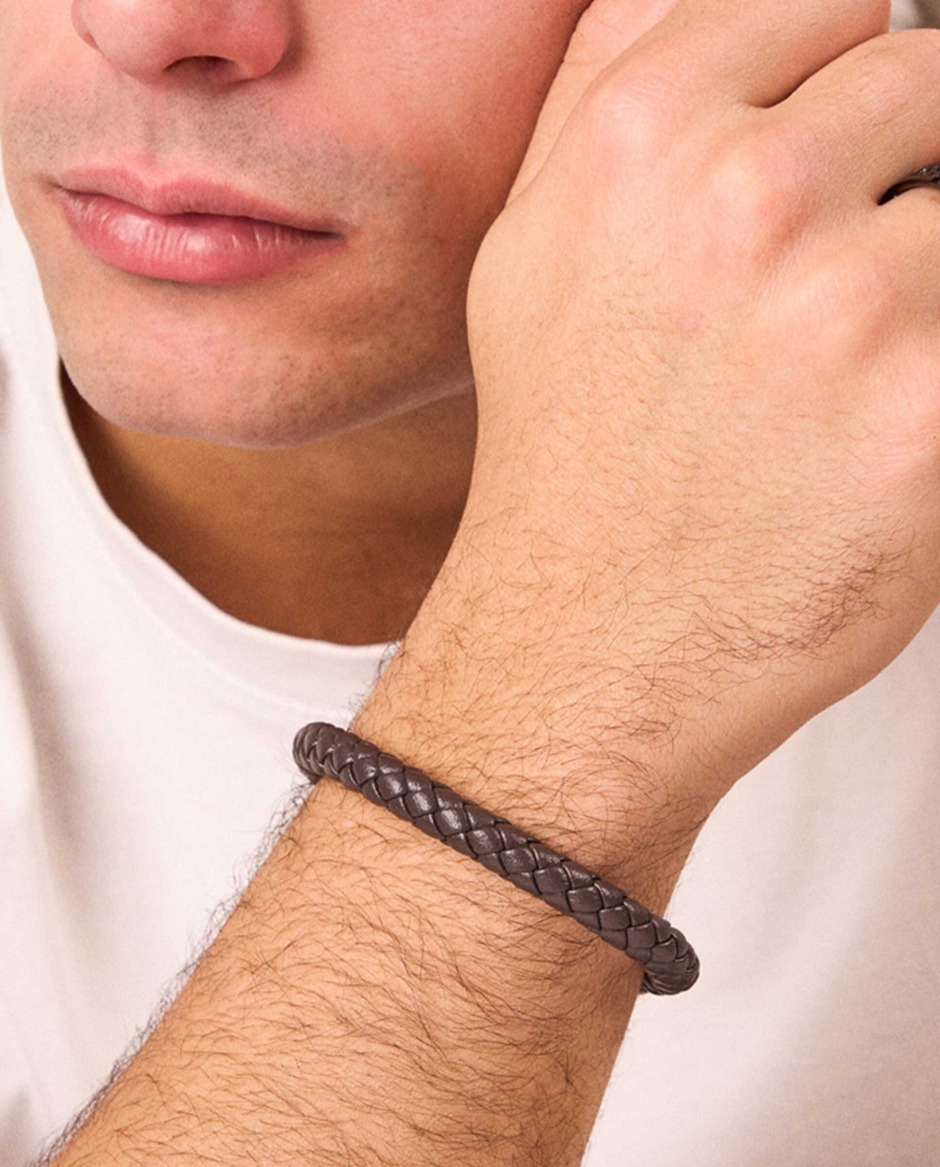 Pulseira Nature de Aço Prateada Prata-3