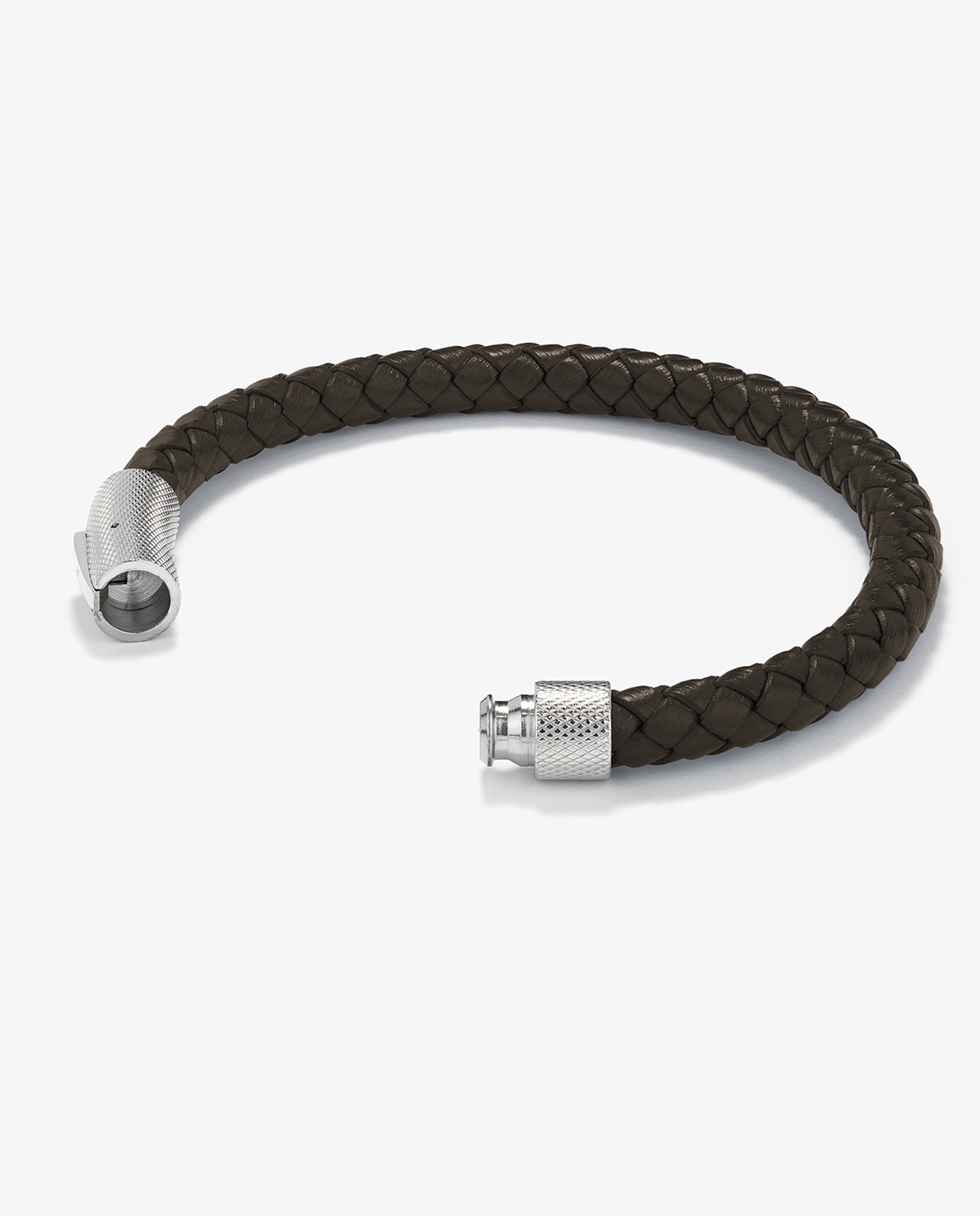 Pulseira Nature de Aço Prateada Prata-2