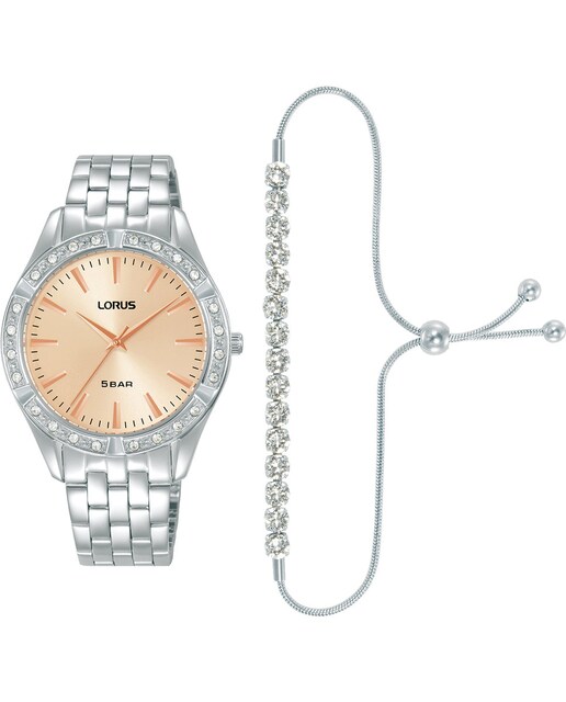 Imagem 0 de Relógio Woman Rg291xx9 de Aço e Pulseira Prateada