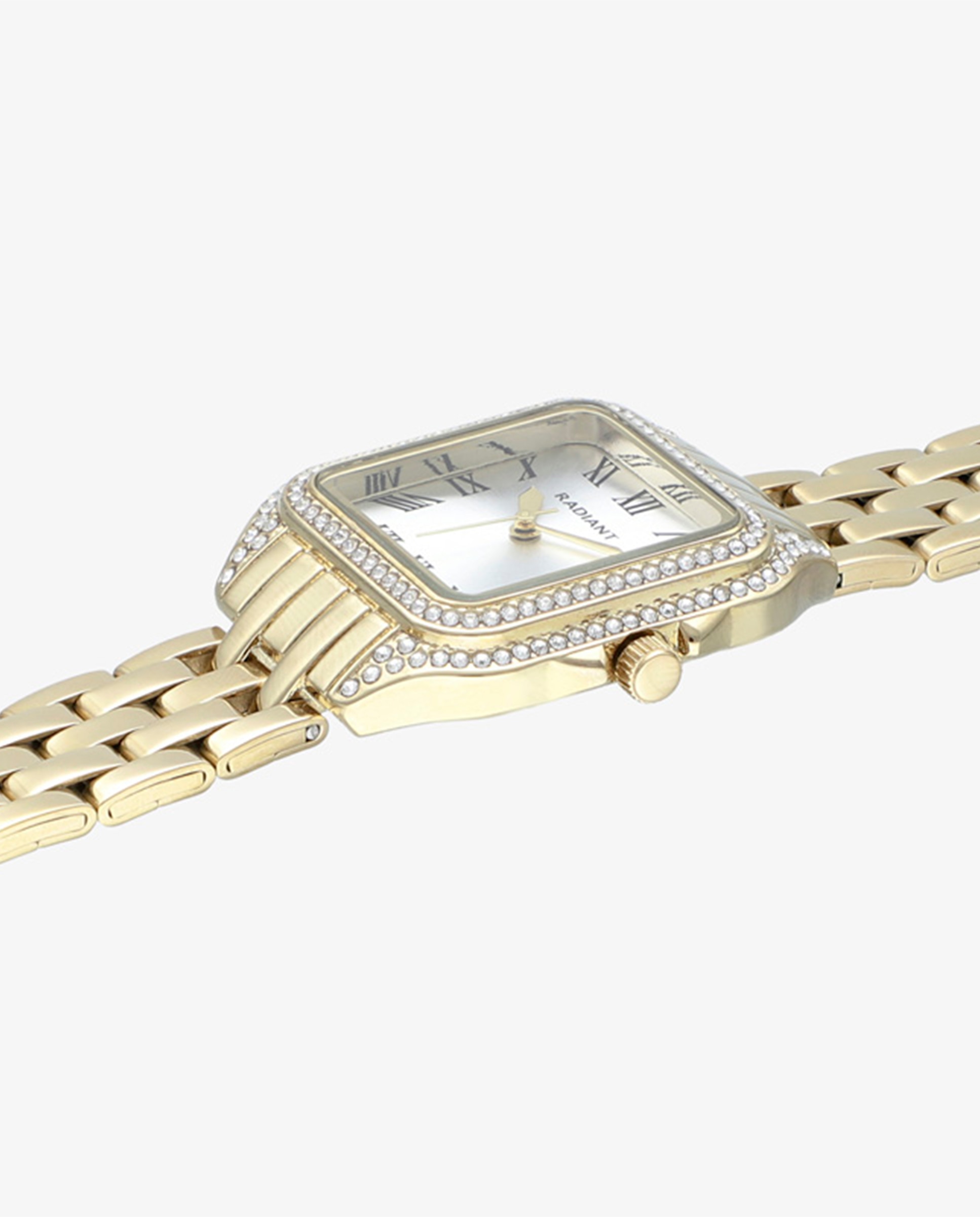 Relógio Analógico Bahamas Luxe Ra658202 de Aço e Bracelete Dourada Ouro-3