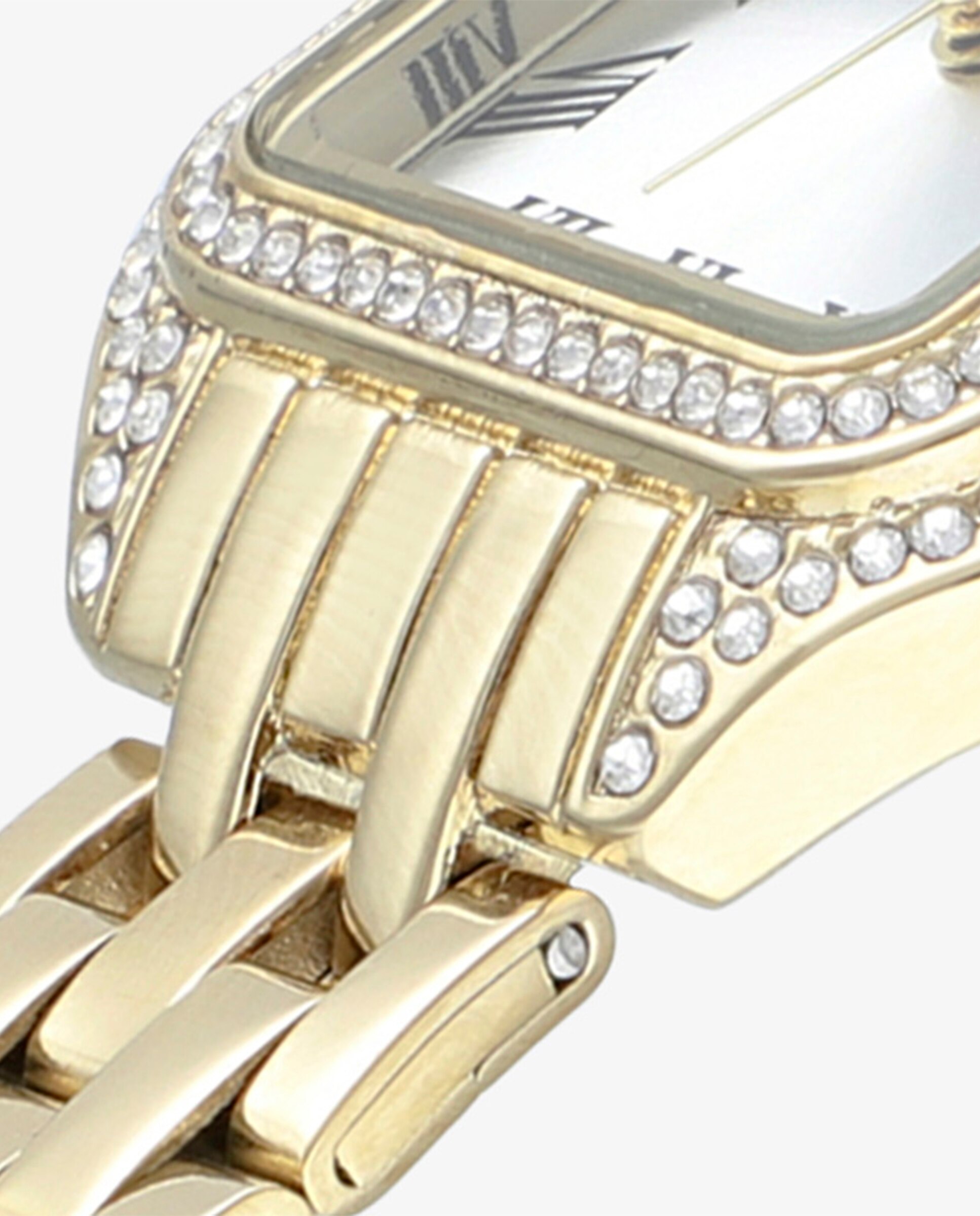 Relógio Analógico Bahamas Luxe Ra658202 de Aço e Bracelete Dourada Ouro-4